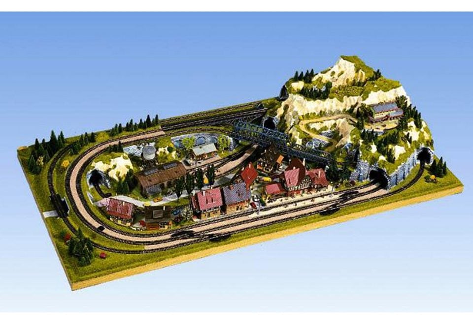 Modelleisenbahn-Fertiggelände Staufen, Spur N