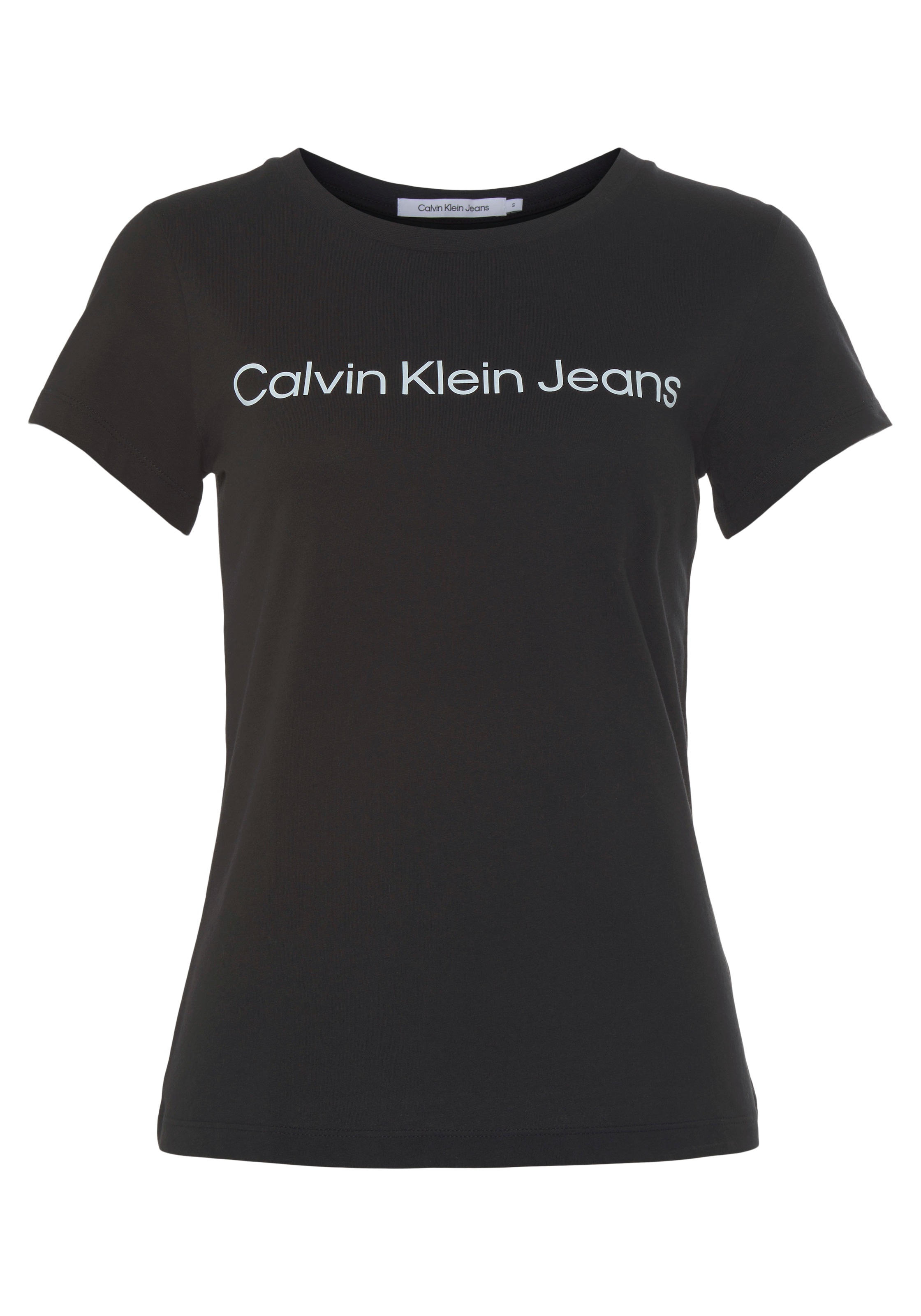 CK-Logoschriftzug mit T-Shirt TEE«, SLIM BAUR Friday Jeans INSTIT Klein | Calvin Black »CORE FIT LOGO