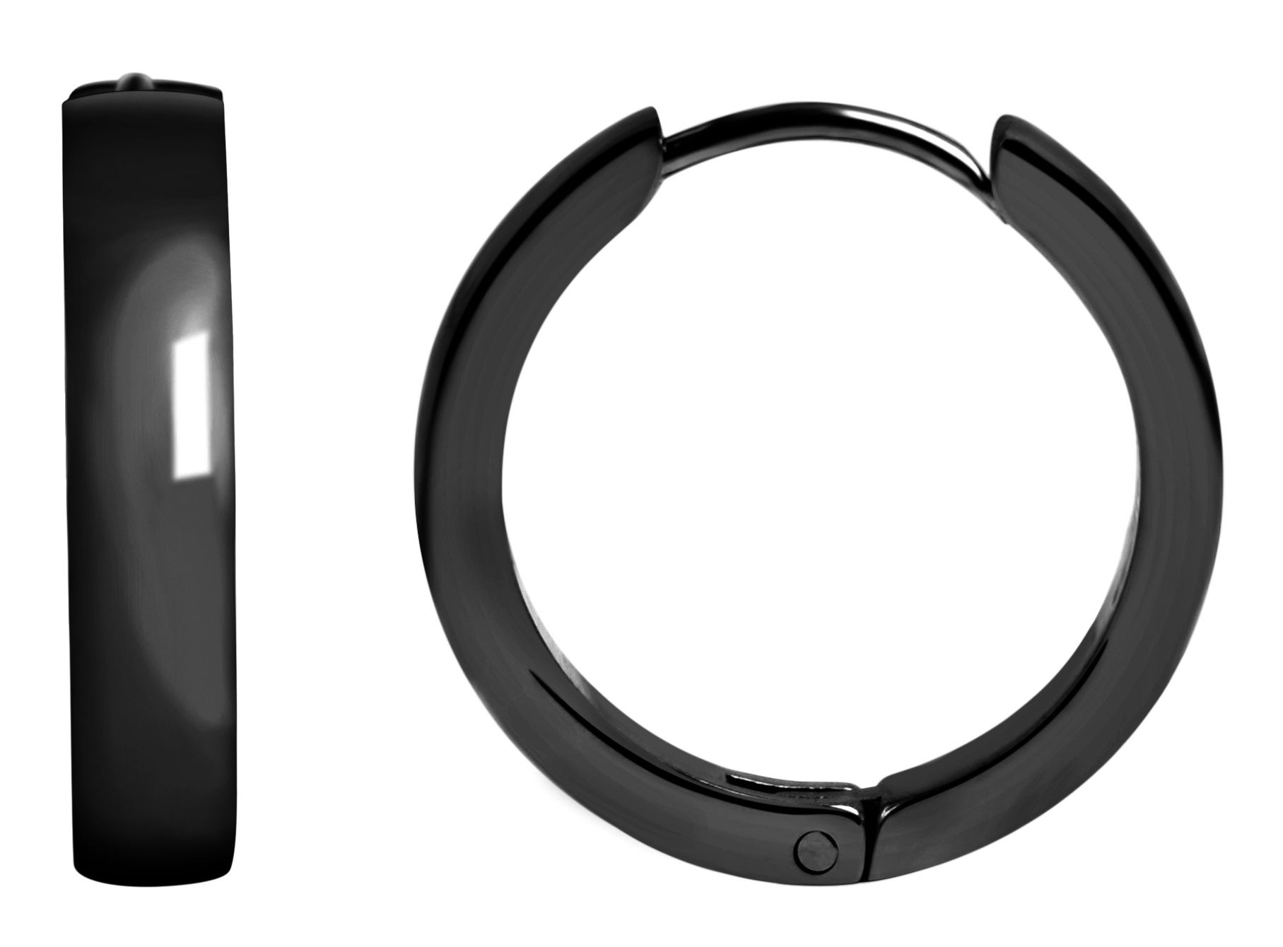 Adelia´s Klappcreolen "Damen Ohrringe – Klappcreole aus Edelstahl" Ein klei günstig online kaufen