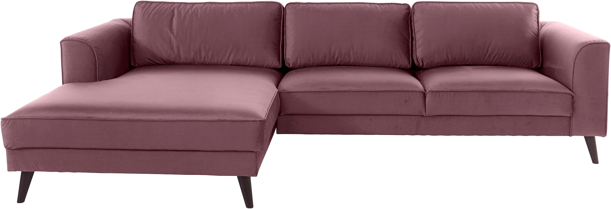 Home affaire Ecksofa "Lumber Jack, elegant und bequem, Breite 280, hoher Fu günstig online kaufen