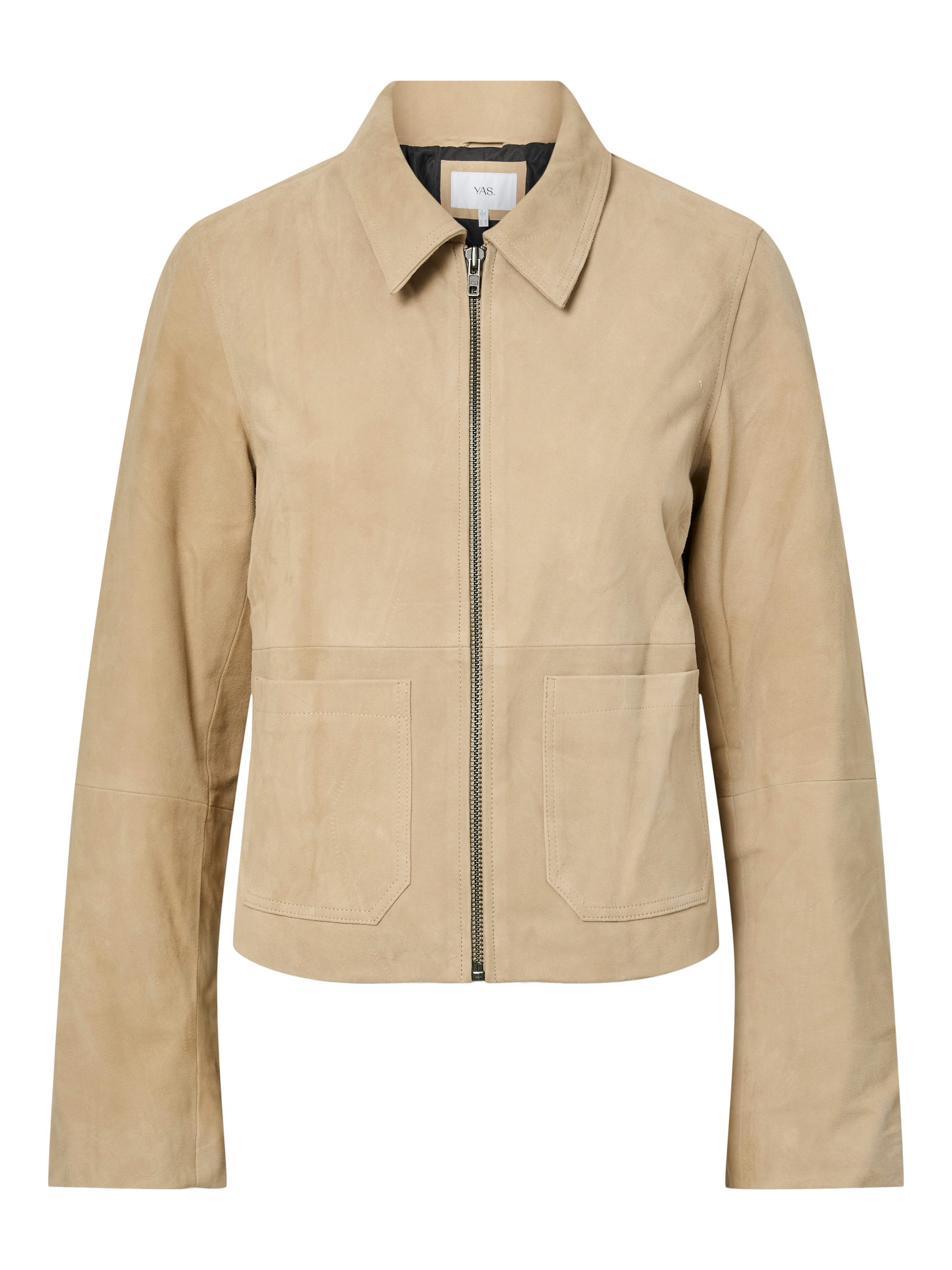 Y.A.S Lederjacke "YASSAPERA LS LEATHER JACKET" echtes Wildleder günstig online kaufen