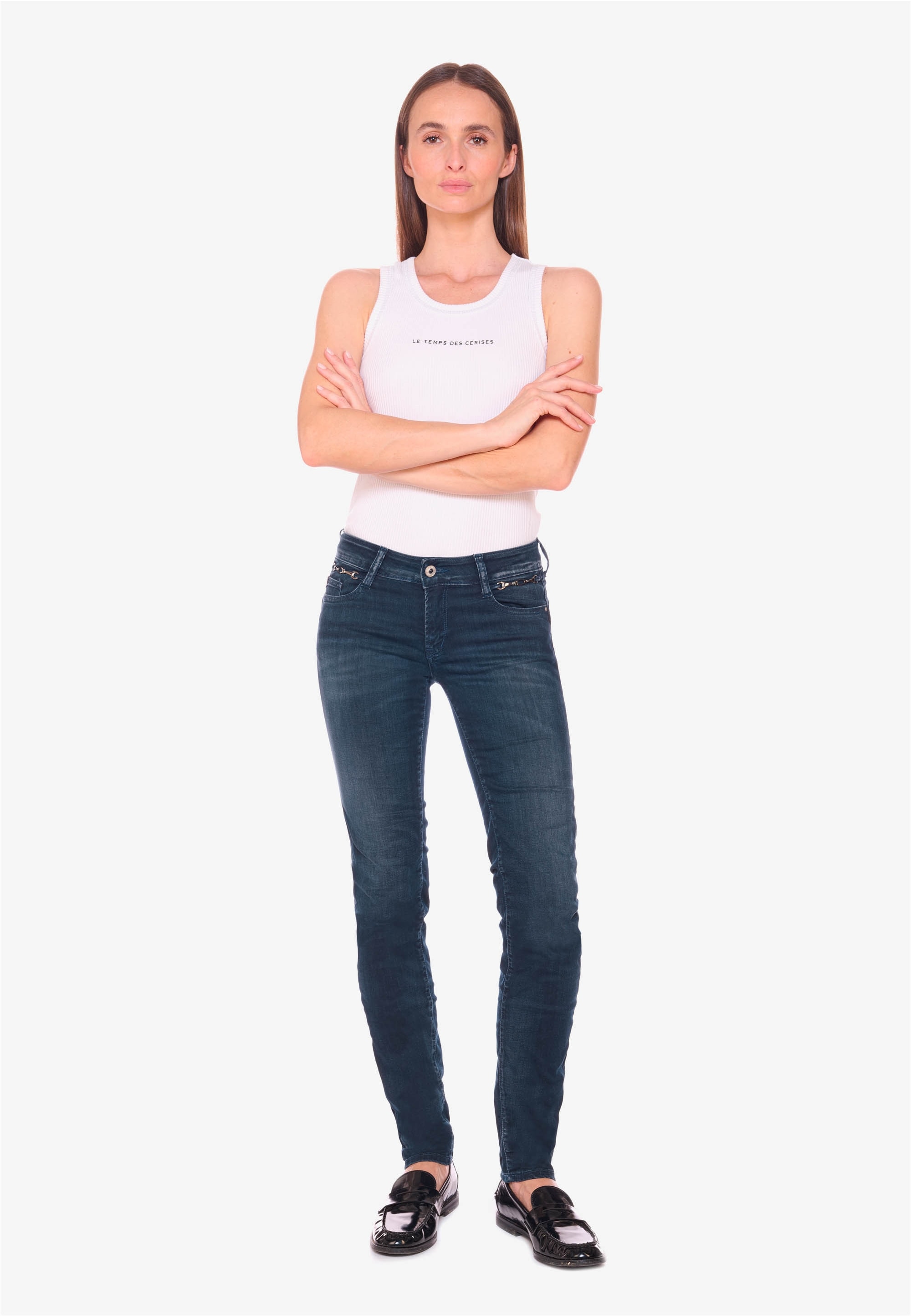Le Temps Des Cerises Slim-fit-Jeans »PULP«, mit eng anliegendem Slim Fit-Schnitt