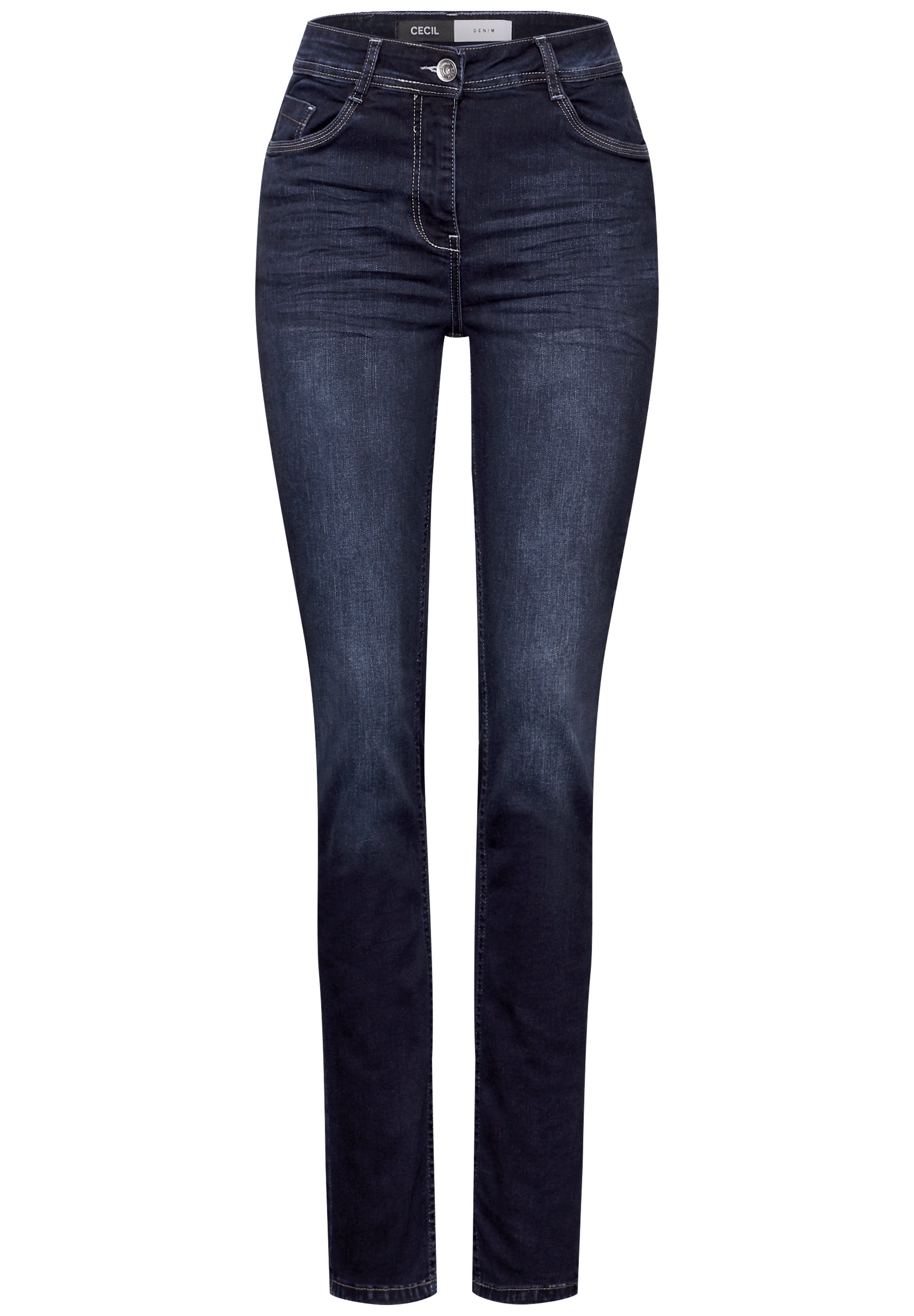 Cecil Skinny-fit-Jeans, aus Baumwolle mit Stretchanteil