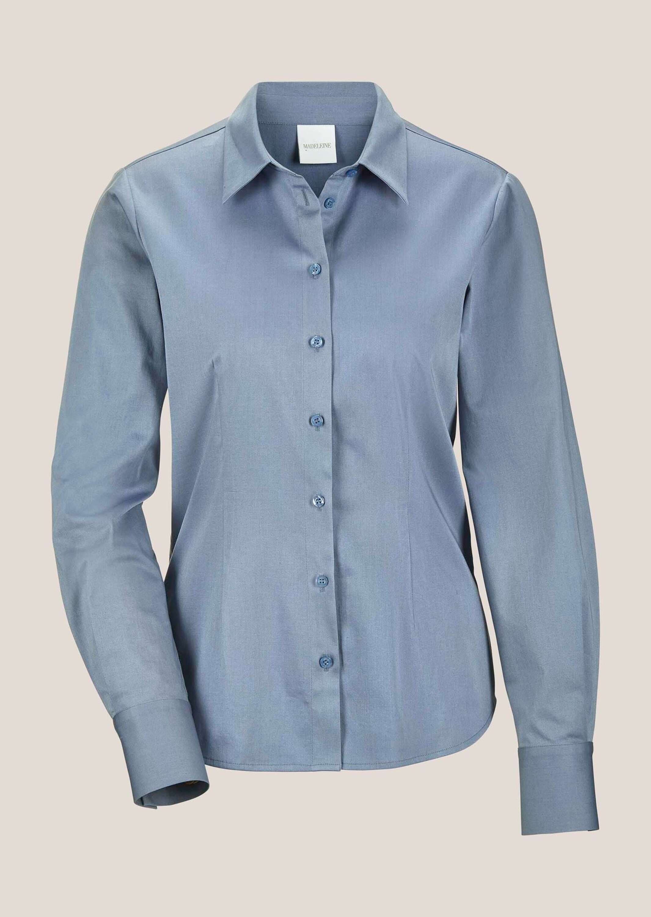 MADELEINE Hemdbluse "Bluse Hemdbluse mit Manschettenärmeln" günstig online kaufen
