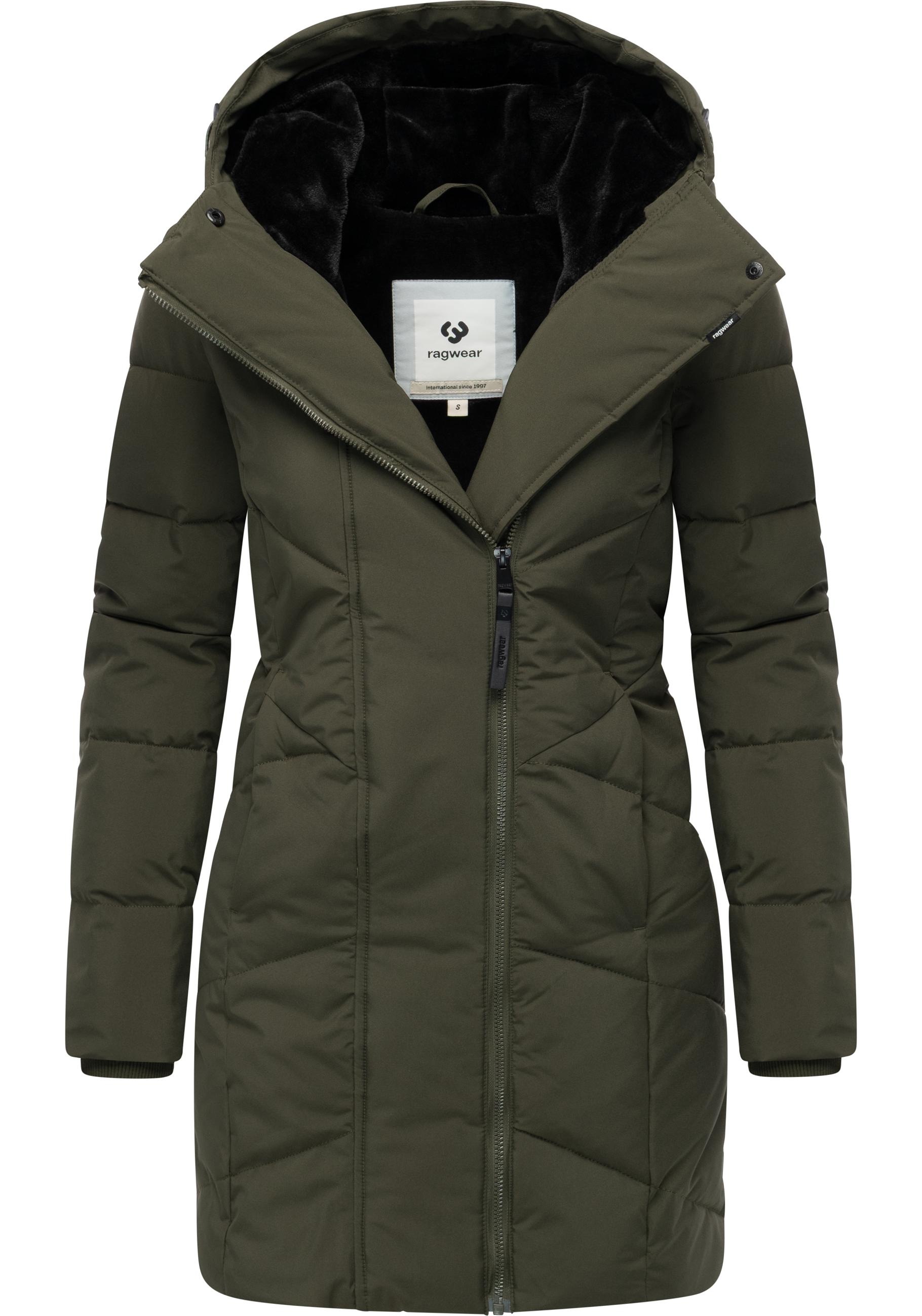 Ragwear Steppmantel »Pevilla YOUMODO«, Wasserdichter Damen Winter gesteppter Kurzmantel