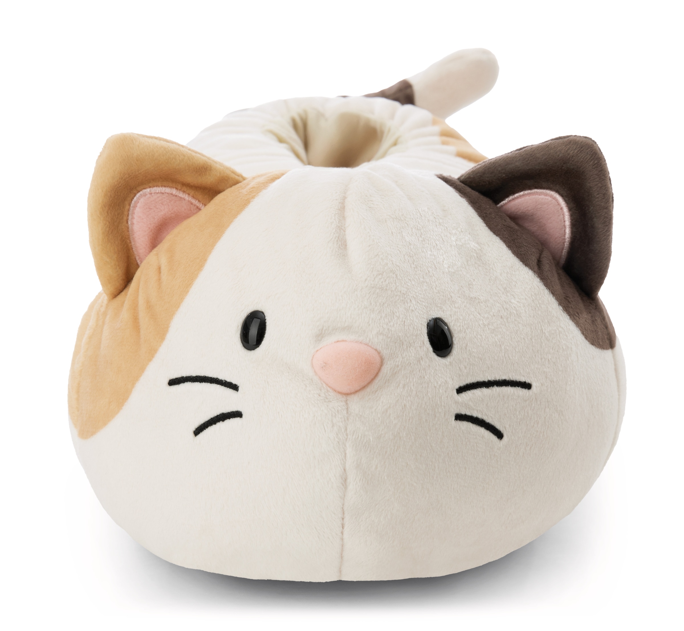 Nici Plüsch Hausschuhe »Nici Green Mymochi Katze Angy«, Hausschut zum Schlupfen