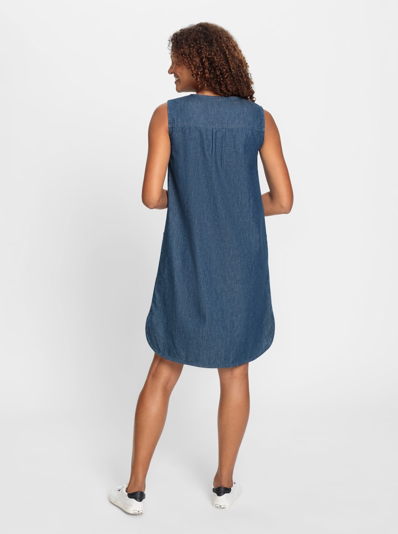 Casual Looks Jeanskleid "Jeans-Kleid" aufgesetzte Taschen günstig online kaufen
