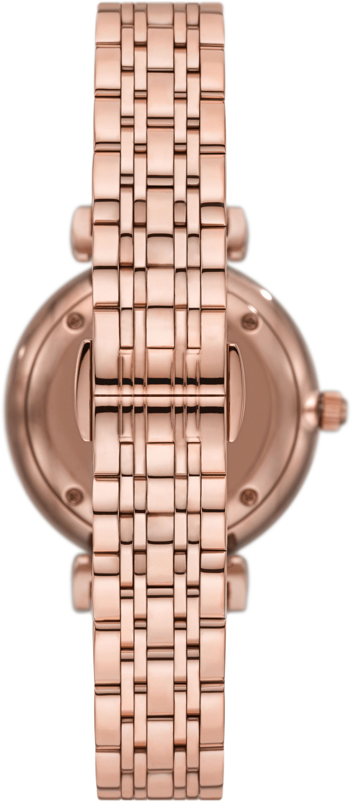 Emporio Armani Quarzuhr, Armbanduhr, Damenuhr, analog, Edelstahlarmband