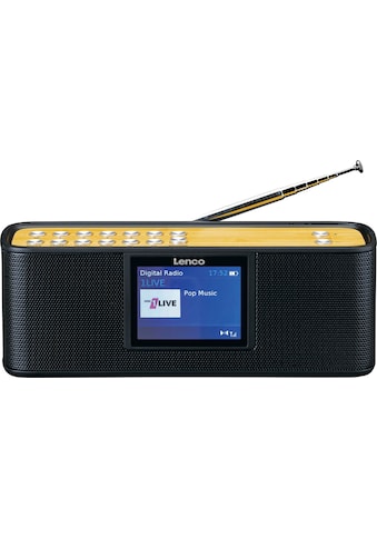 Lenco Digitalradio (DAB+) »PDR-045BK mit Bluetooth«, (Digitalradio (DAB+) kaufen