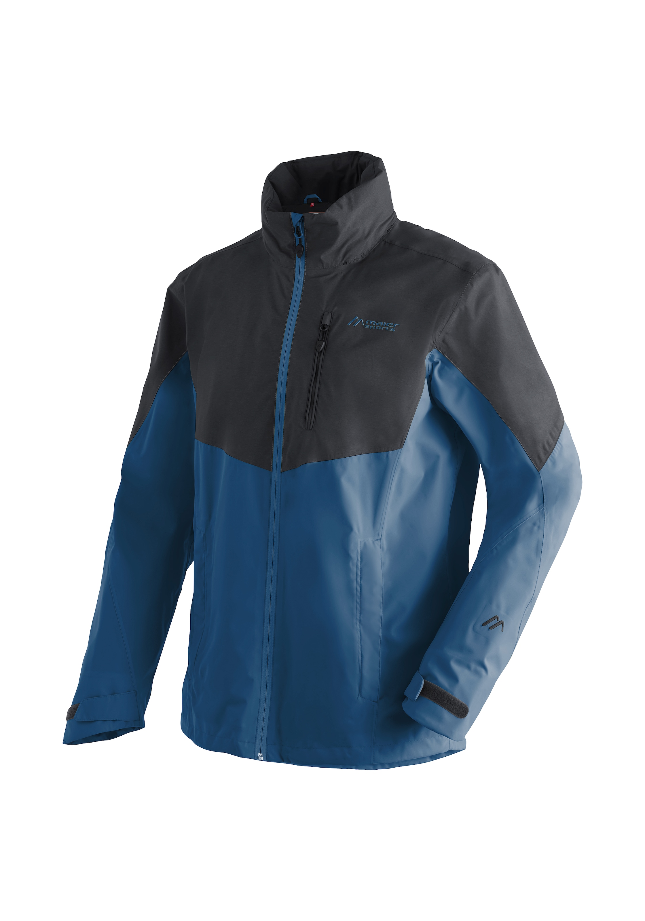 Maier Sports Funktionsjacke "Halny M", Sportliche Outdoorjacke mit zuverlässigem Wetterschutz