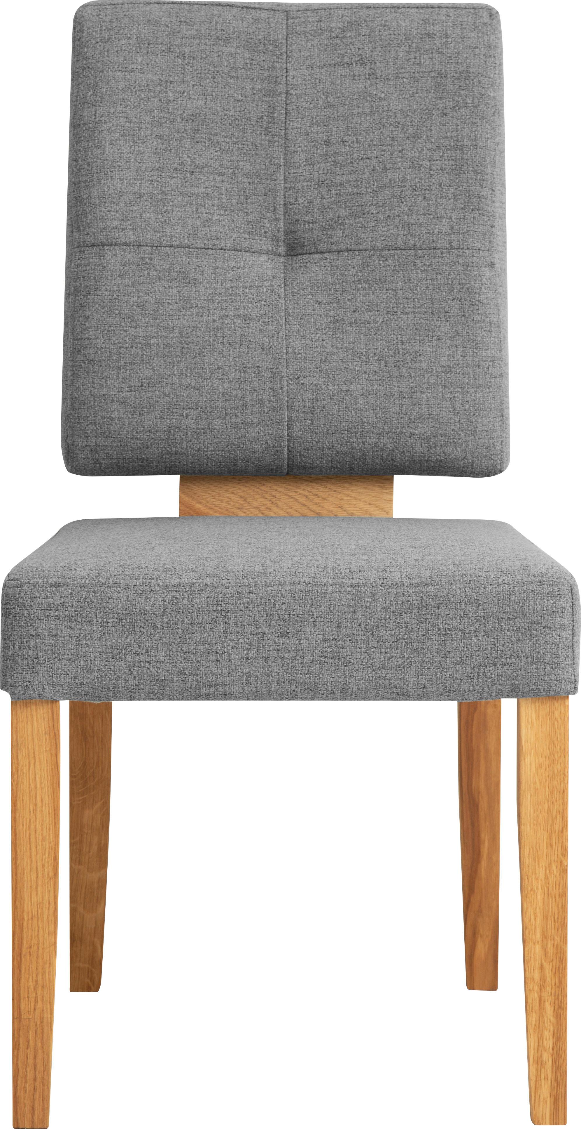 Thumbnail - Home affaire Esszimmerstuhl "Ponza Polsterstuhl" (Set) 2 Stk.Gestell Eiche massiv geölt, Esszimmer Bestseller