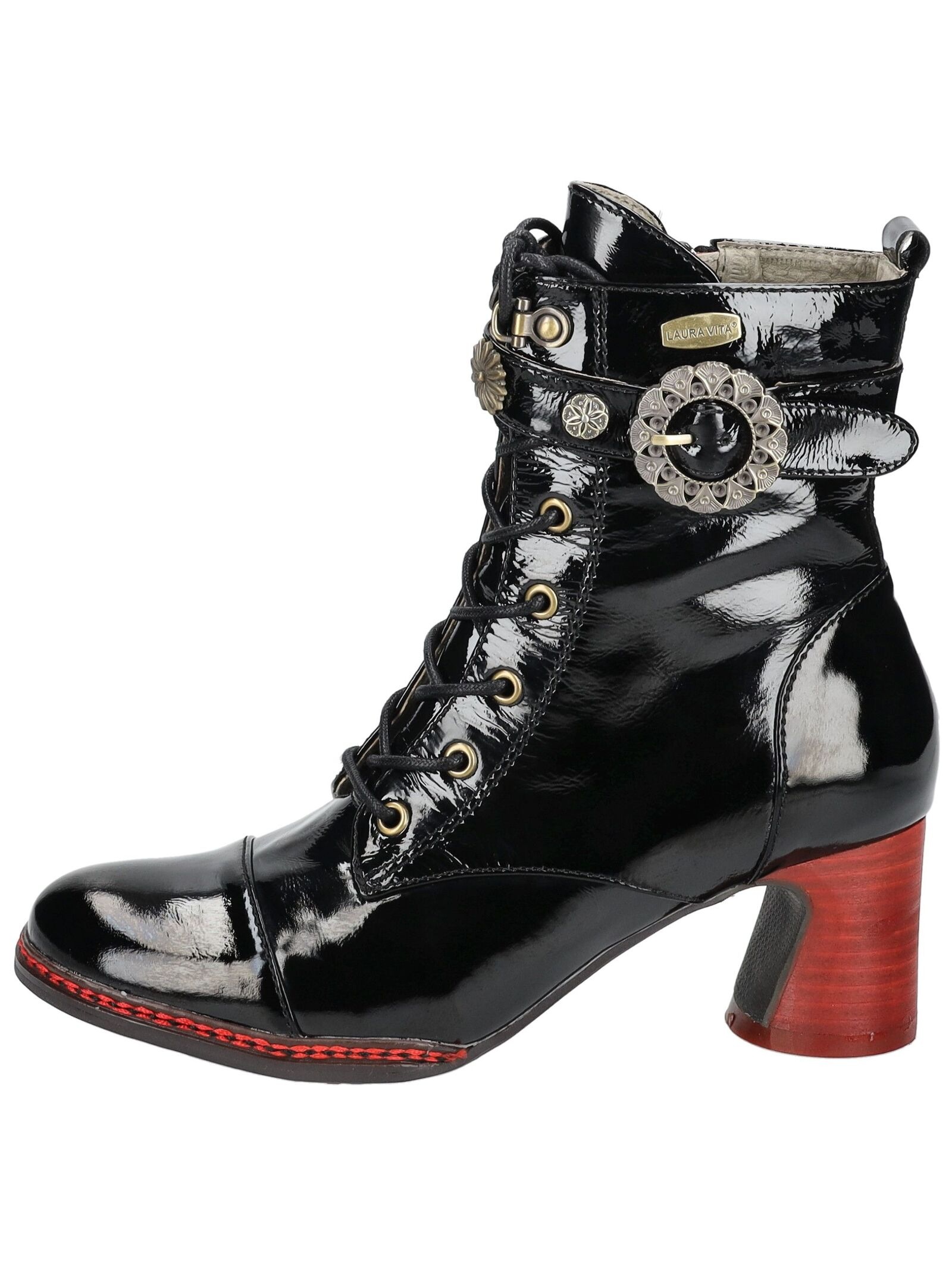 LAURA VITA Schnürstiefelette "LAURA VITA Stiefelette Leder" günstig online kaufen