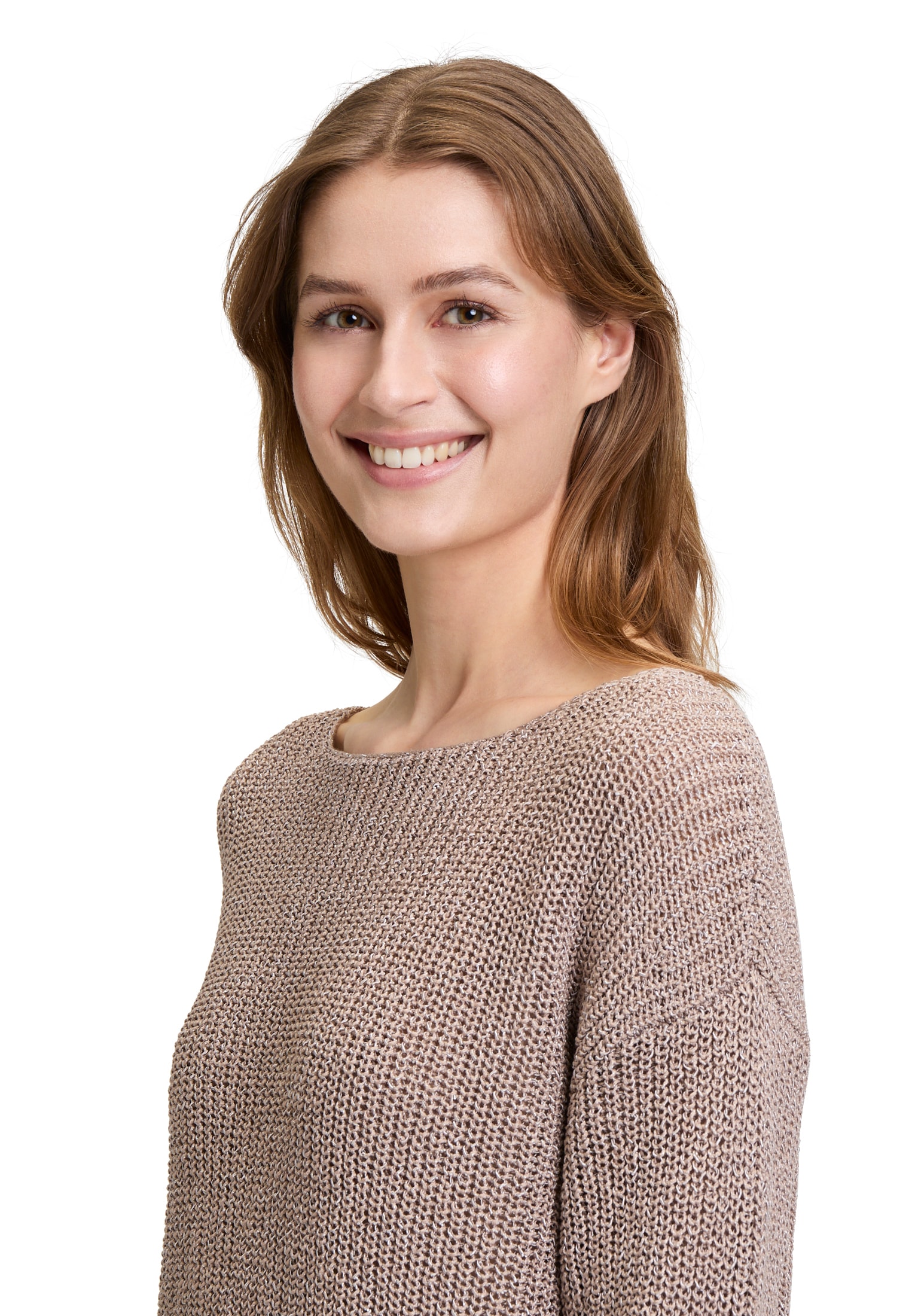 Betty Barclay Strickpullover »Betty Barclay Damen Basic-Strickpullover mit Rippenstruktur«, (1 tlg.), Struktur