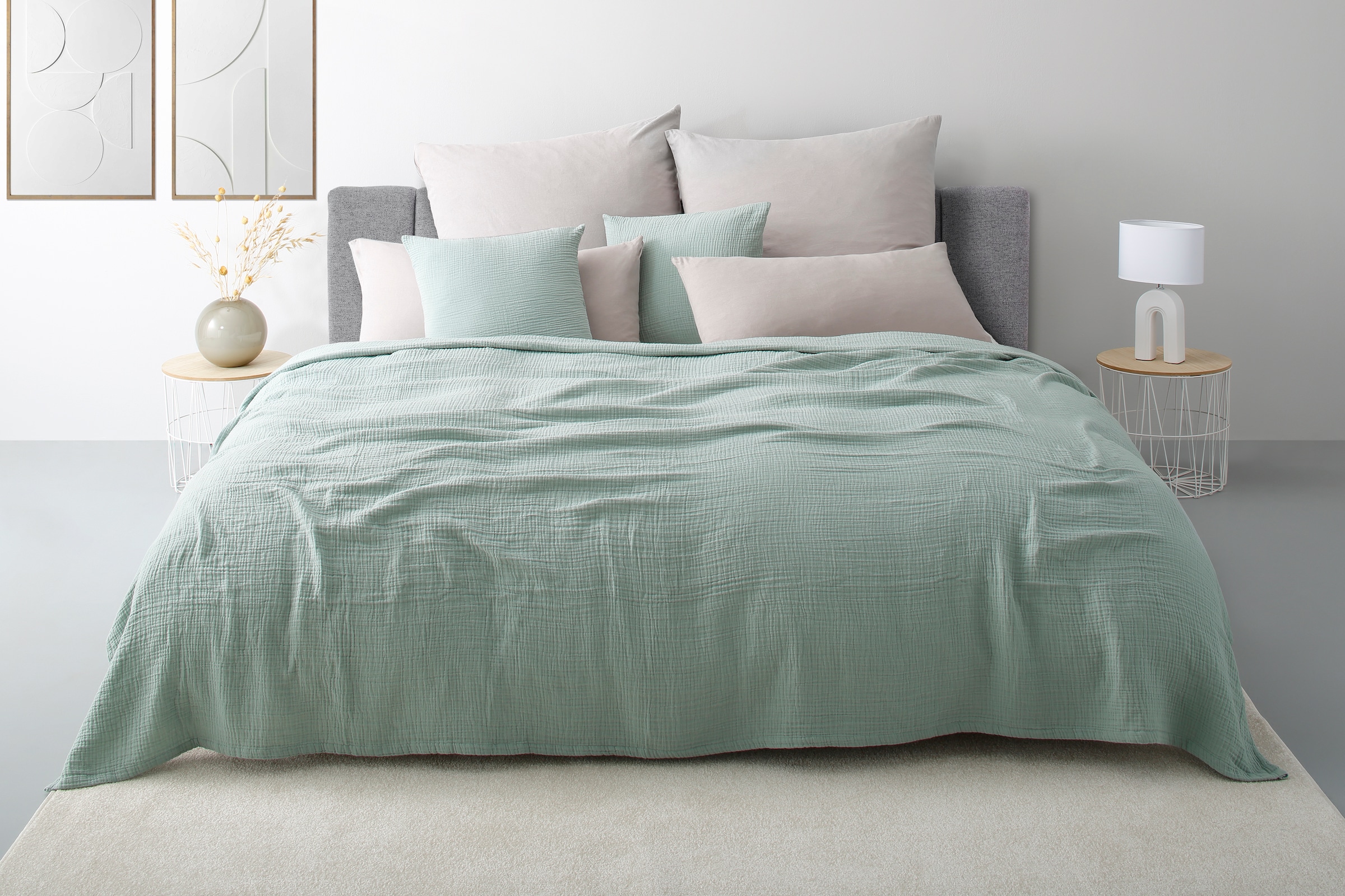 OTTO home Tagesdecke "Bailee" weiche Musselin Qualität, viele Farben erhält günstig online kaufen