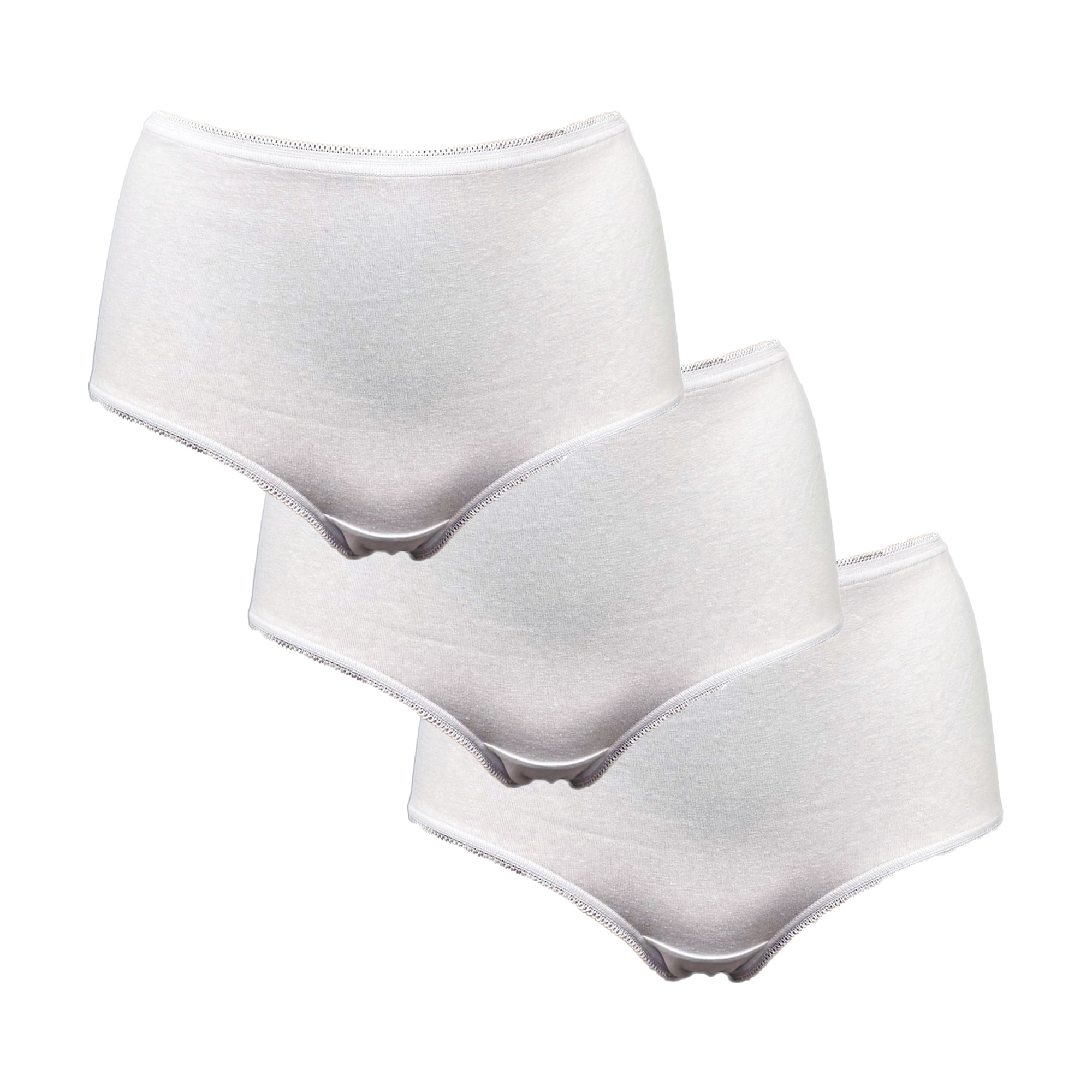 My Basic Midislip "Midi Cotton Brief" Basic, Eng, Elastisch, Bequem, Weich, Mit Bund, Baumwollmix