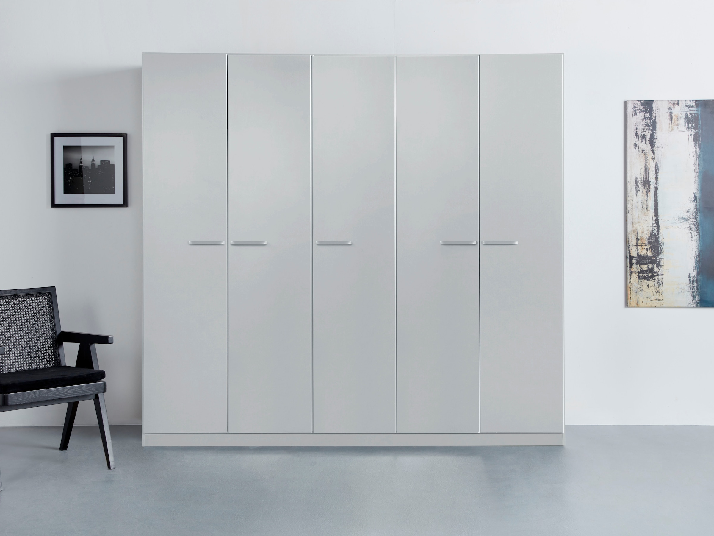 OTTO home Kleiderschrank "Mehrzweckschrank Aktenschrank Möbel Mietswohnung Schlafzimmer OTELI" erhältlich in Breiten 91-360 cm, ab Breite 136cm inkl. Innenschubladen, mit zusätzlichen Einlegeböden, optional mit Spiegel MADE IN GERMANY