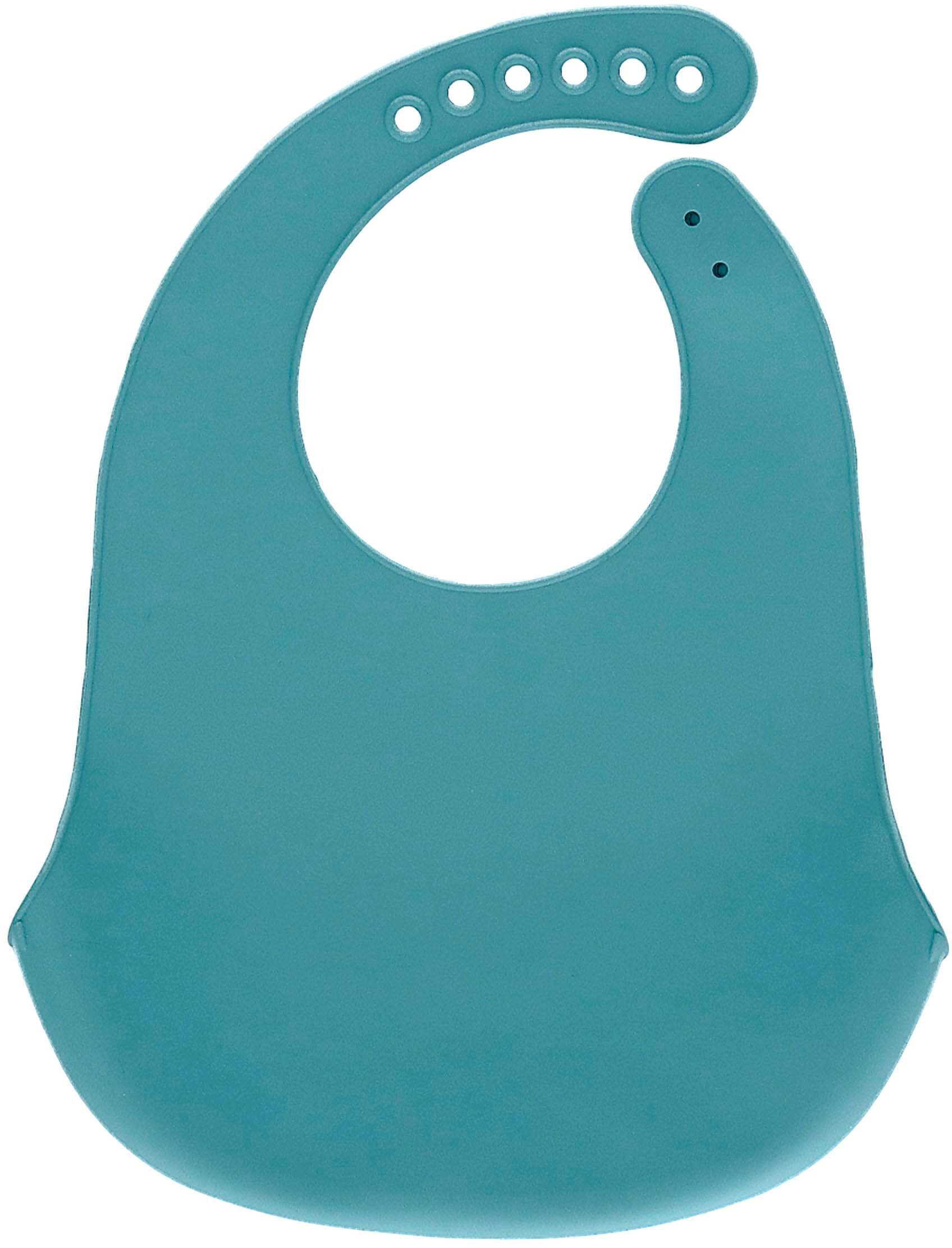 Sterntaler® Lätzchen »Silikonlätzchen, Eisbär Elia«