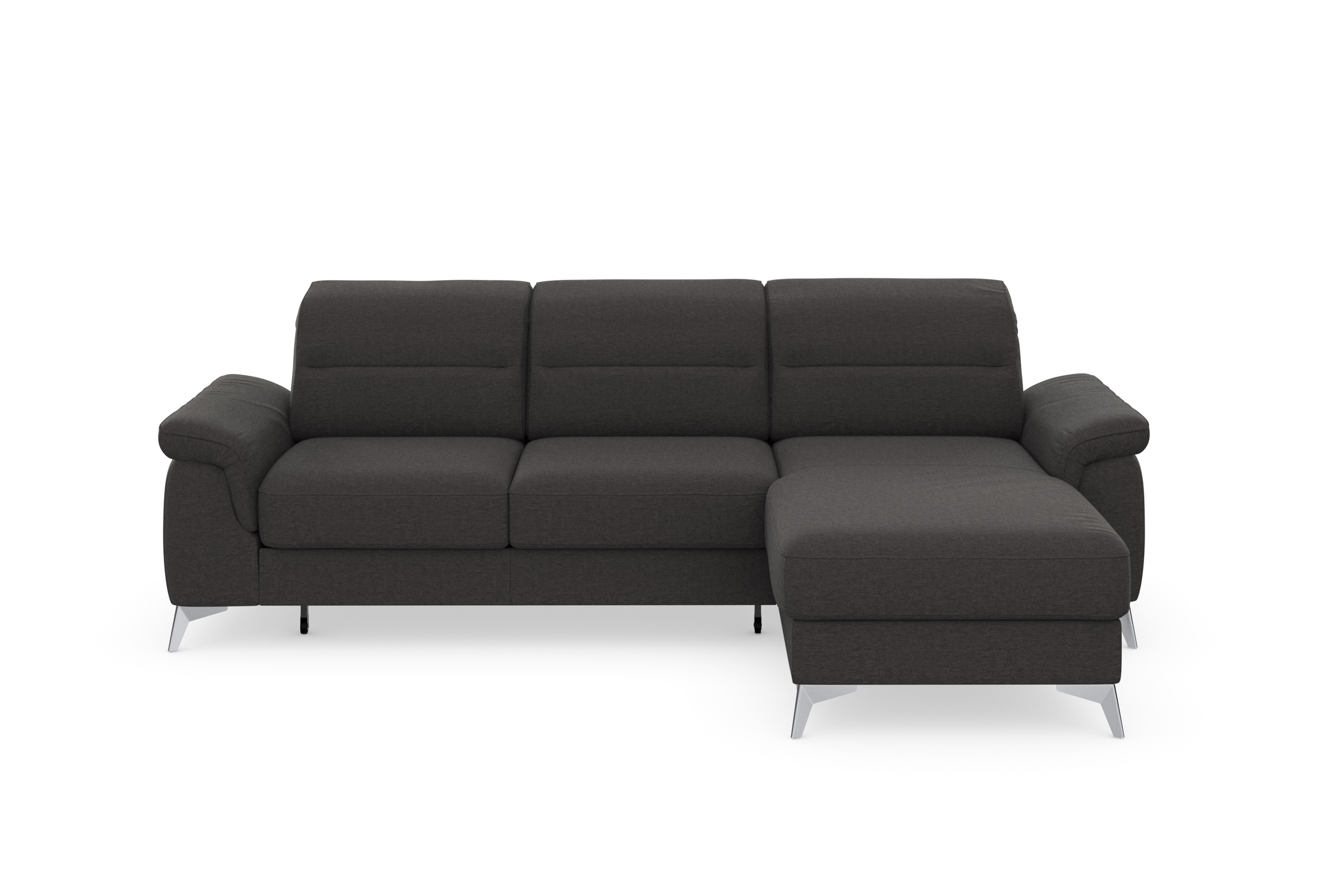 sit&more Ecksofa "Sinatra L-Form", mit Recamiere, optinal mit Kopfteilverst günstig online kaufen