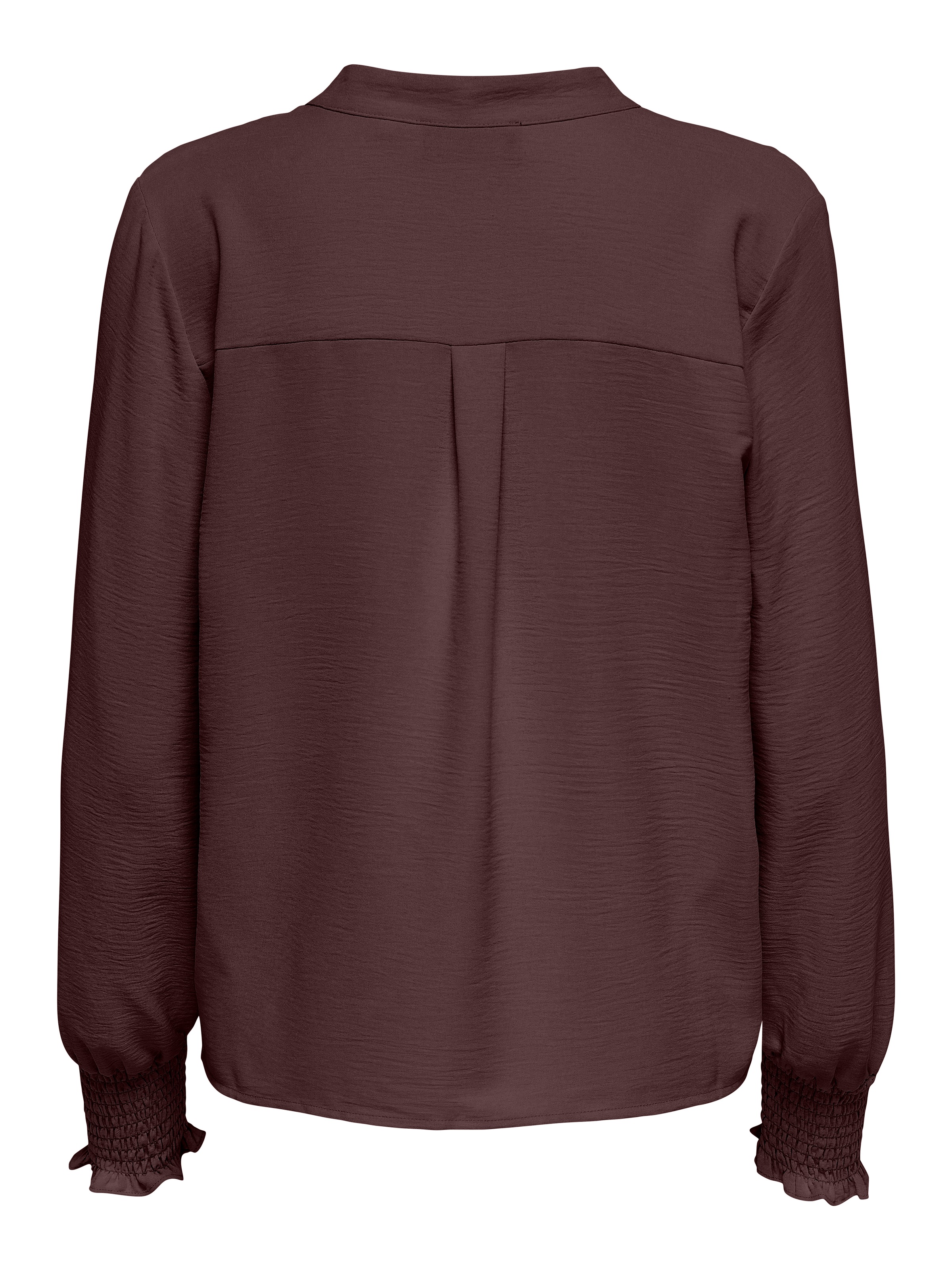 ONLY Blusenshirt "ONLMETTE V-NECK LS SMOCK TOP NOOS WVN" günstig online kaufen