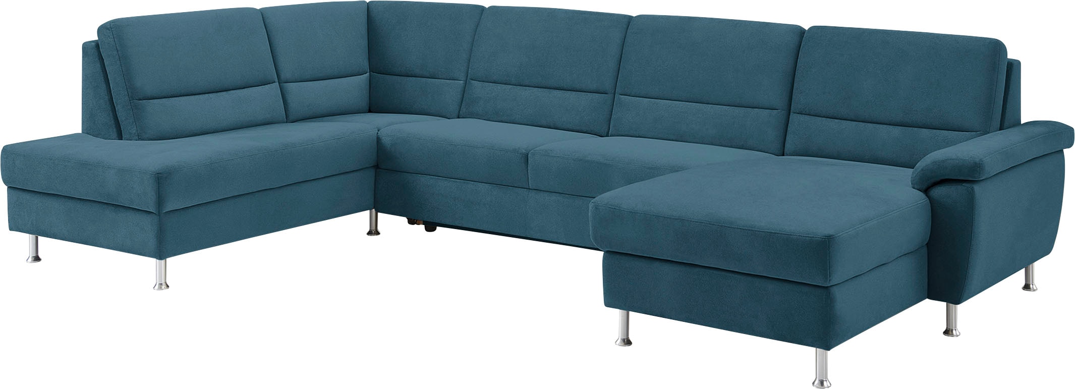 CALIZZA INTERIORS Wohnlandschaft »Onyx U-Form«, (3 St.), wahlweise mit Bettfunktion und Bettkasten