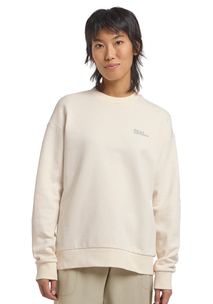 Jack Wolfskin Langarmshirt "ESSENTIAL CREWNECK W" günstig online kaufen