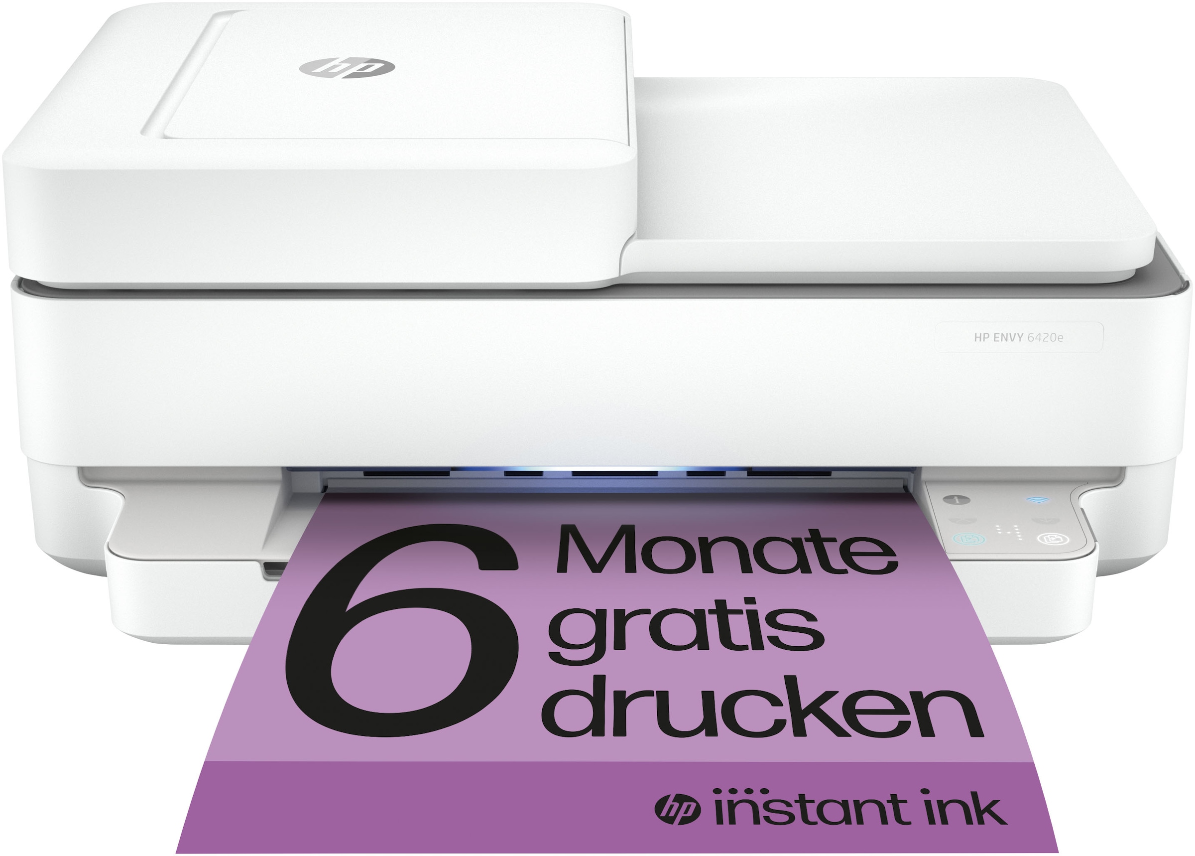 HP Multifunktionsdrucker »ENVY 6420e«, 3 Monate gratis Drucken mit HP Instant Ink inklusive