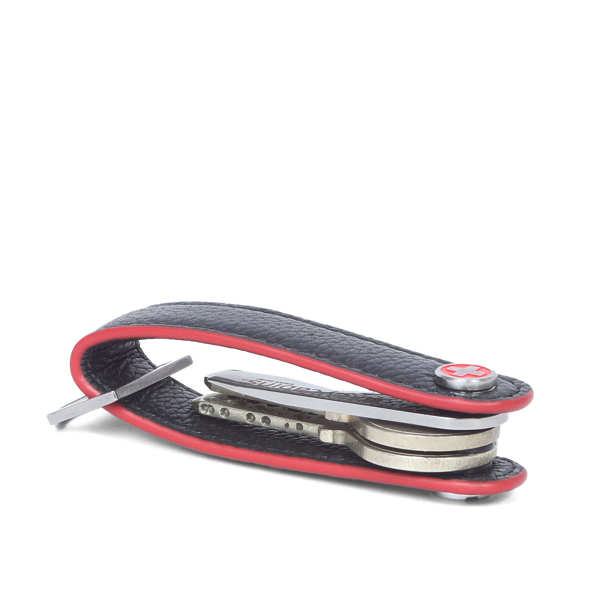 keycabins Schlüsselanhänger »Loop-leather S4« SWISS Design