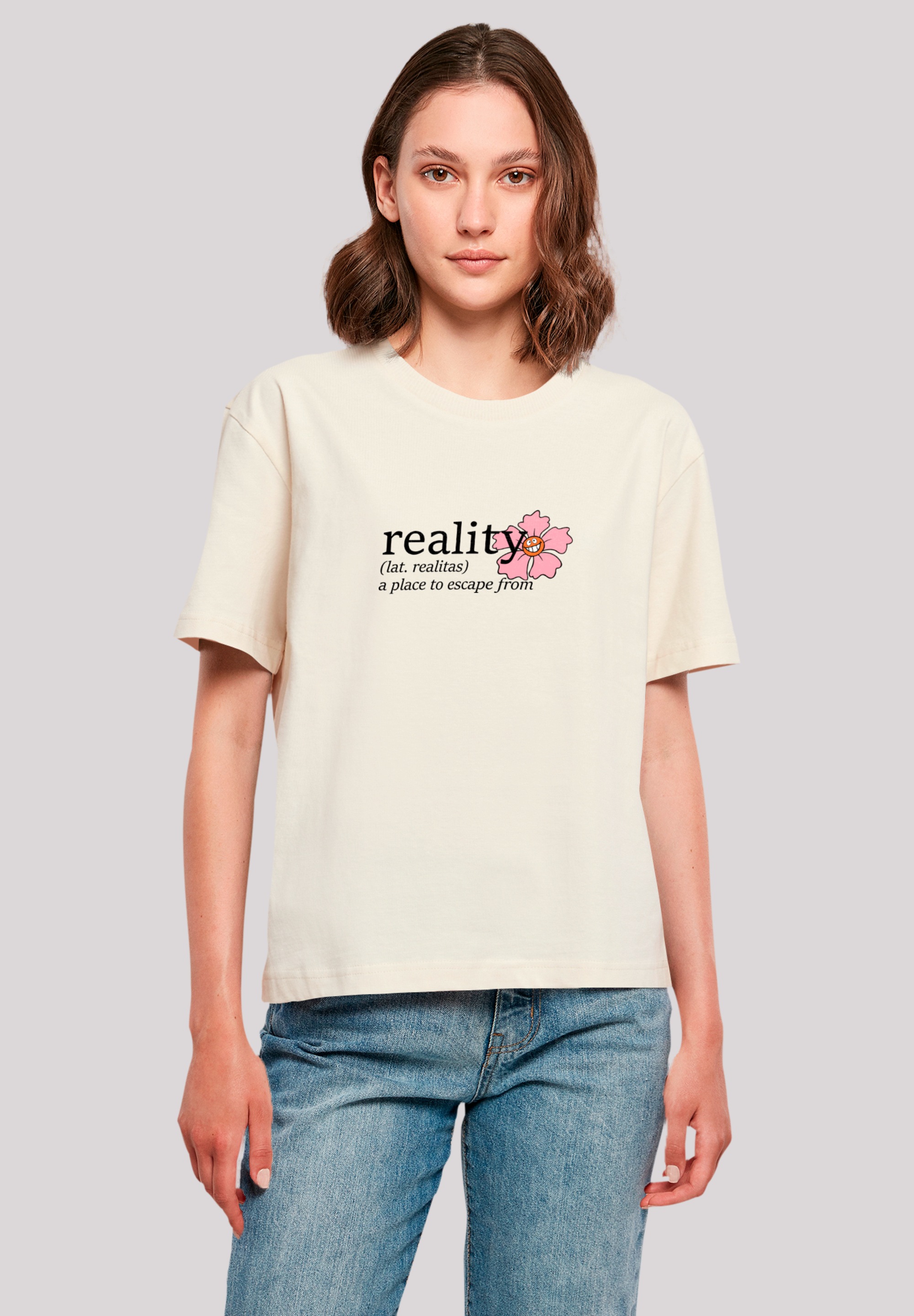 T-Shirt »Alice im Wunderland Reality«, Nostalgie, Retro Print, Kinderserie