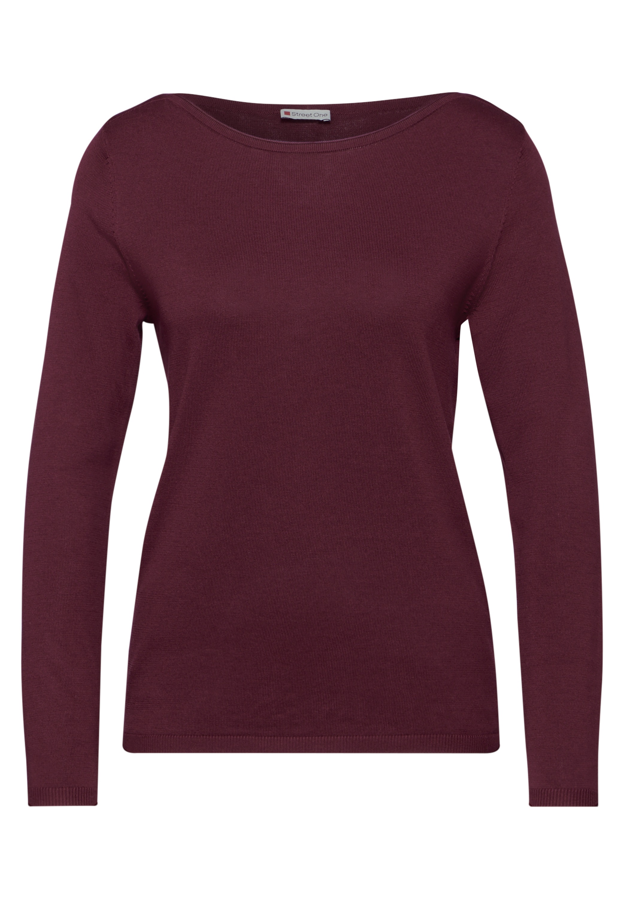 STREET ONE Strickpullover, mit U-Boot-Ausschnitt