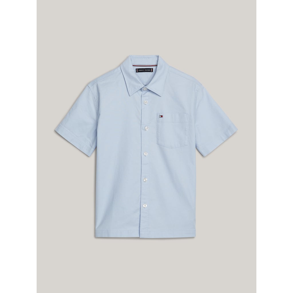 Tommy Hilfiger Kurzarmhemd »SOLID OXFORD SHIRT S/S«