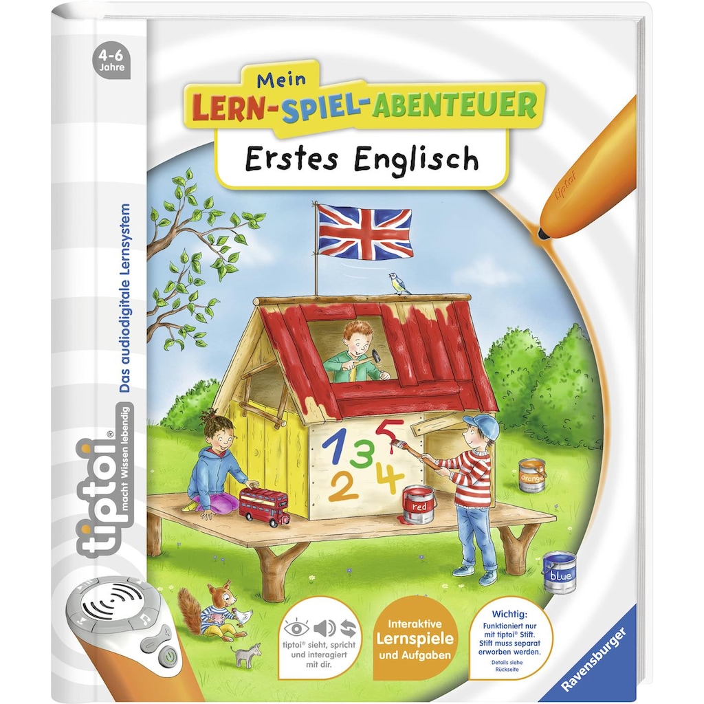 Ravensburger Buch »tiptoi®, Erstes Englisch«, Made in Europe; FSC® - schützt Wald - weltweit