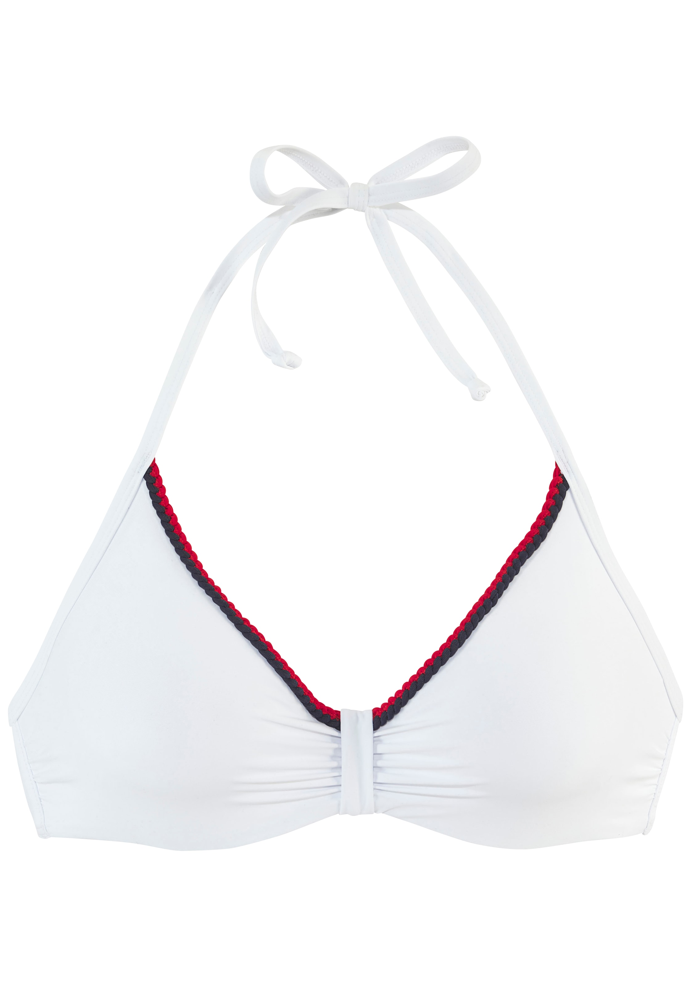 s.Oliver Bügel-Bikini-Top »Junis«, mit geflochtenen Details