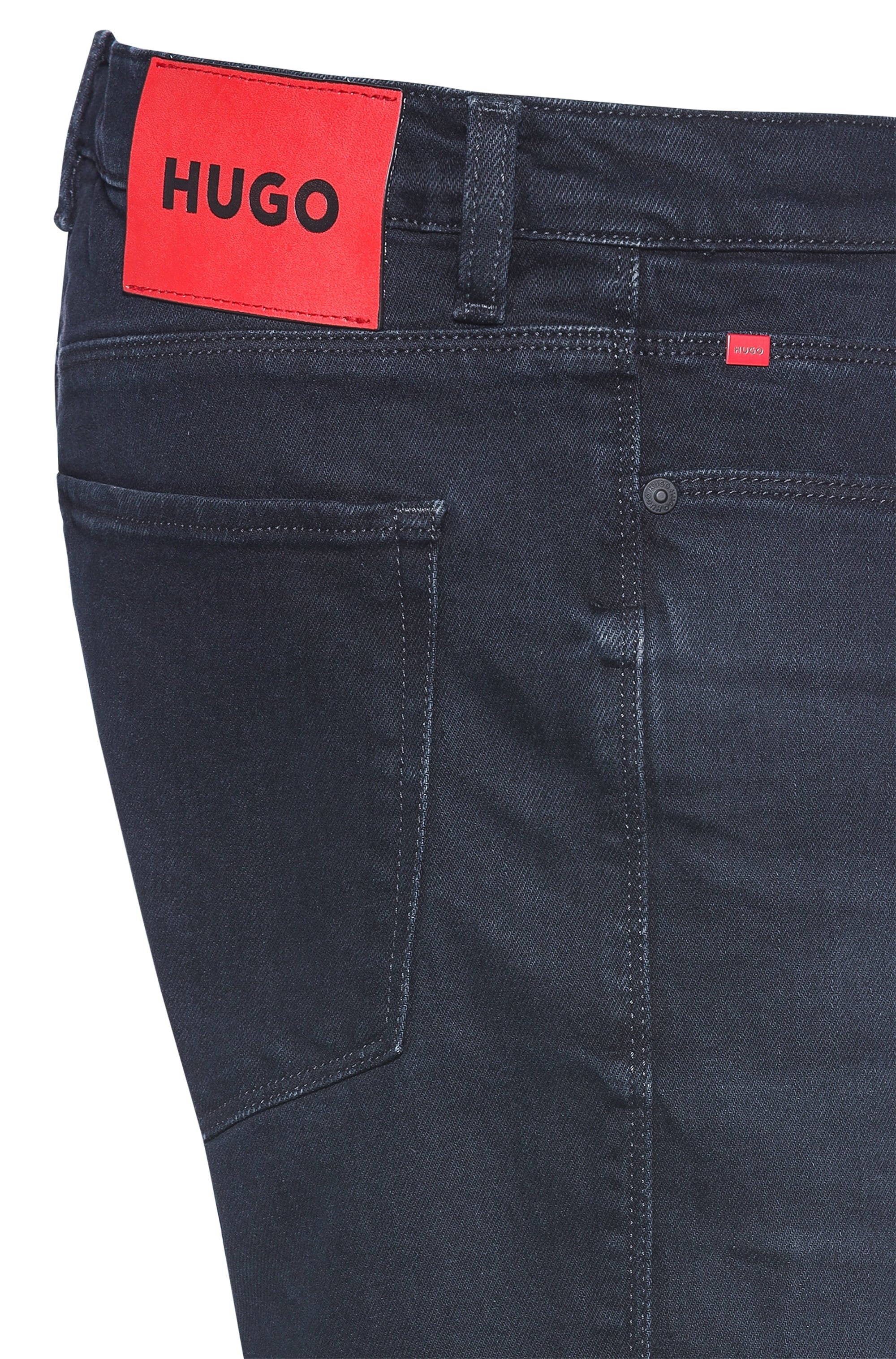 HUGO 1100000002199 »HUGO 734« aus Stretch-Denim, extra schmal