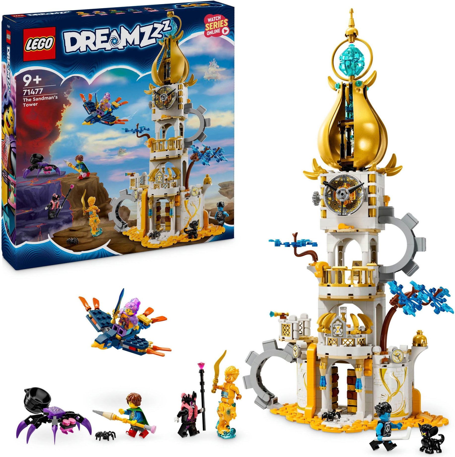 Konstruktionsspielsteine »Turm des Sandmanns (71477), LEGO DREAMZzz«, (723 St.), Made...