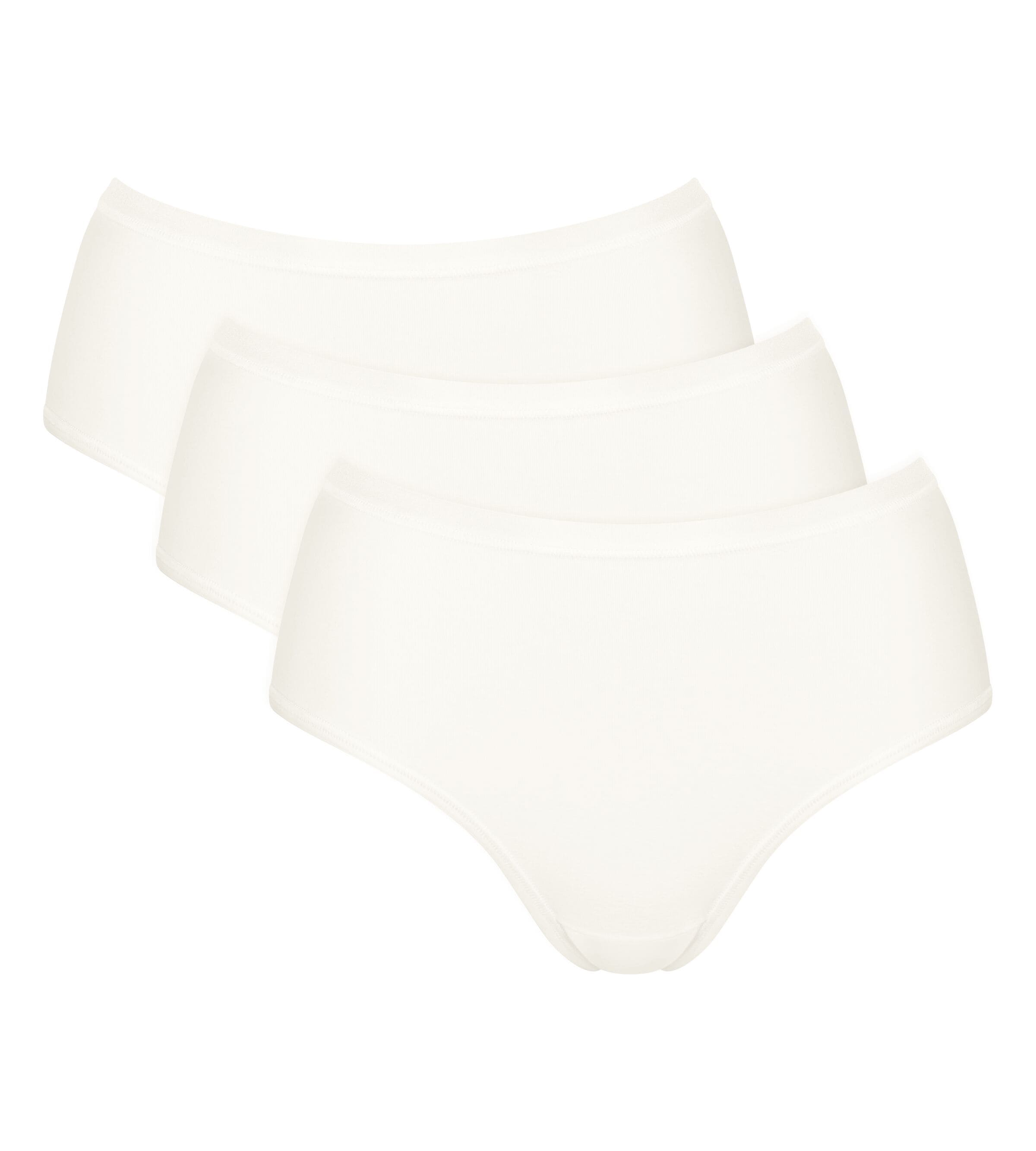 sloggi Midislip "GO Daily Cotton", Glanz-Effekt Details, weich, Baumwollmix günstig online kaufen