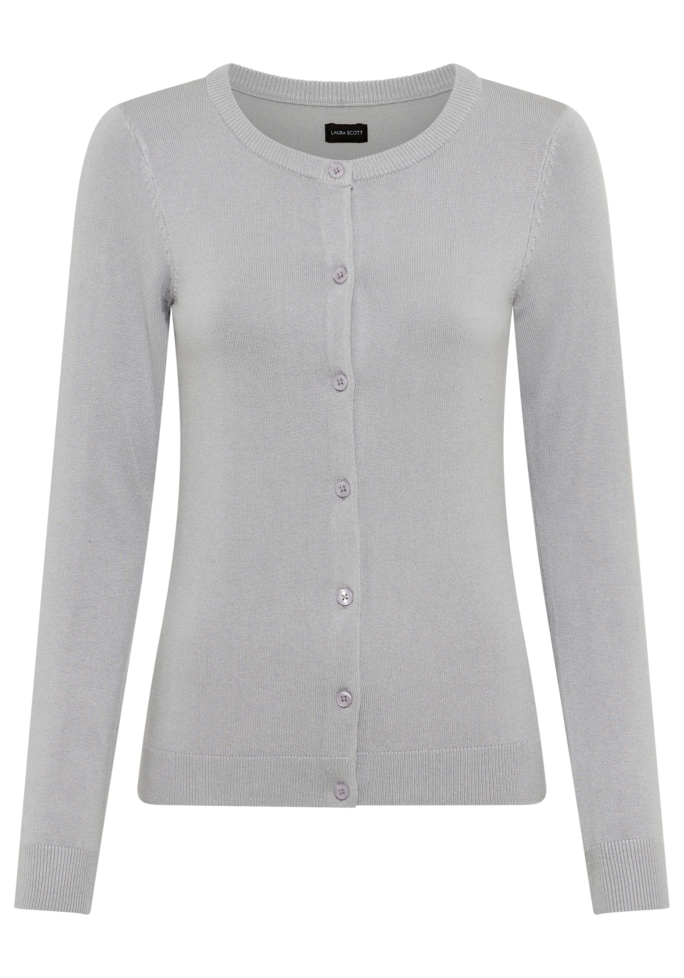 Laura Scott Strickjacke, mit Knopfleiste
