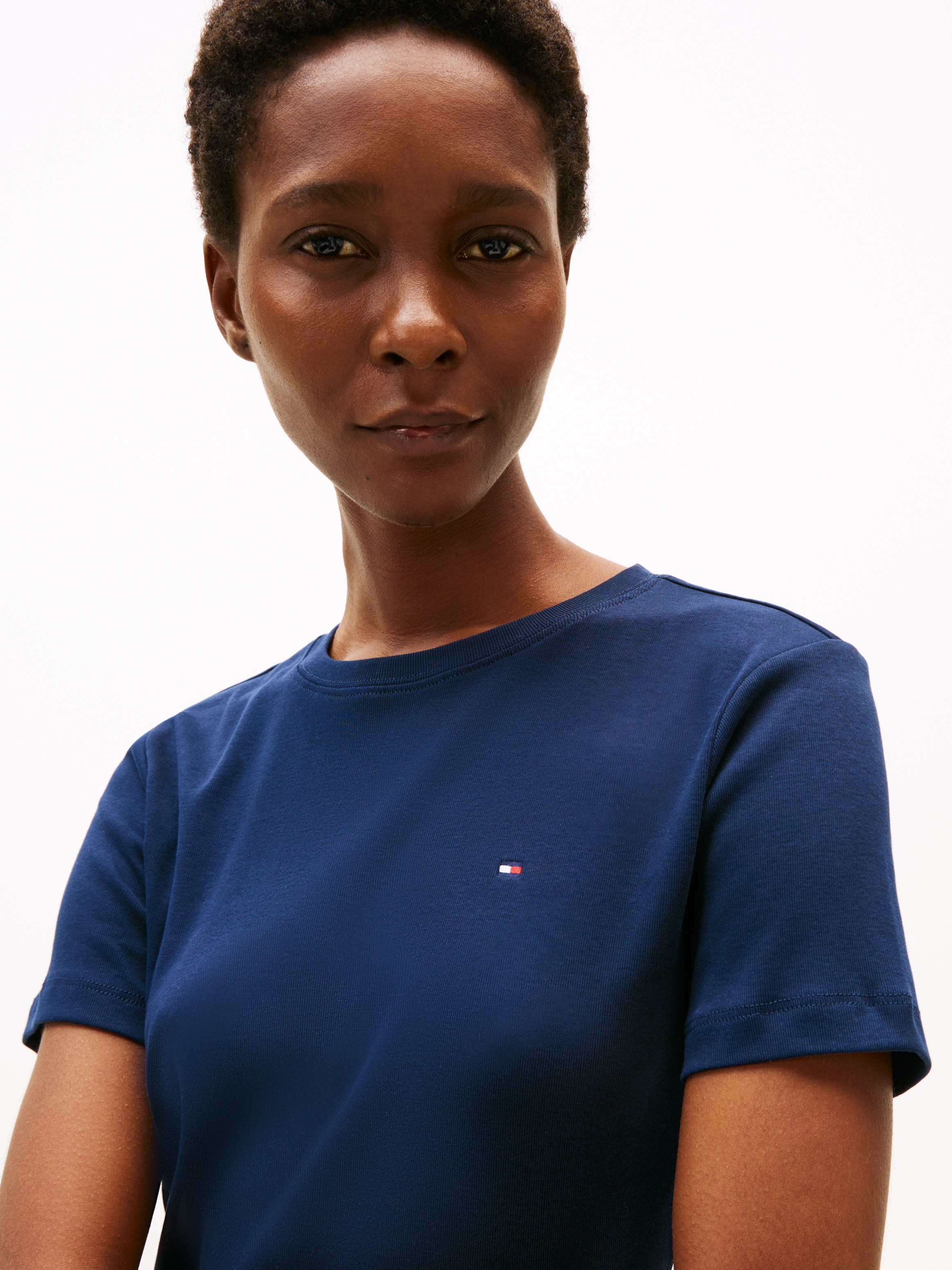 Tommy Hilfiger T-Shirt "SLIM CODY C-NK SS" Baumwolle, slim fit günstig online kaufen