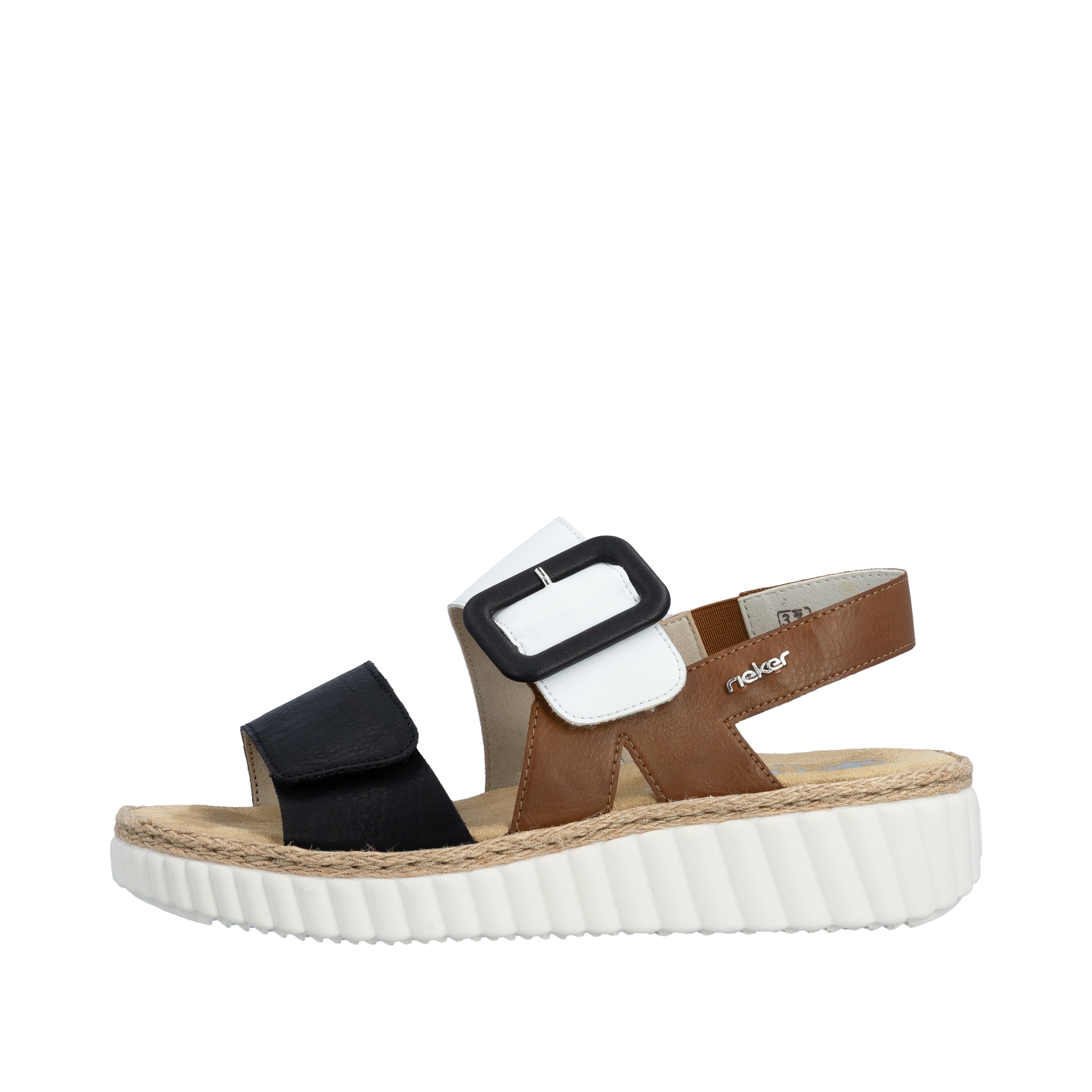 Rieker Plateausandale  Sommerschuh, Sandalette, Keilabsatz, in bequemer Form