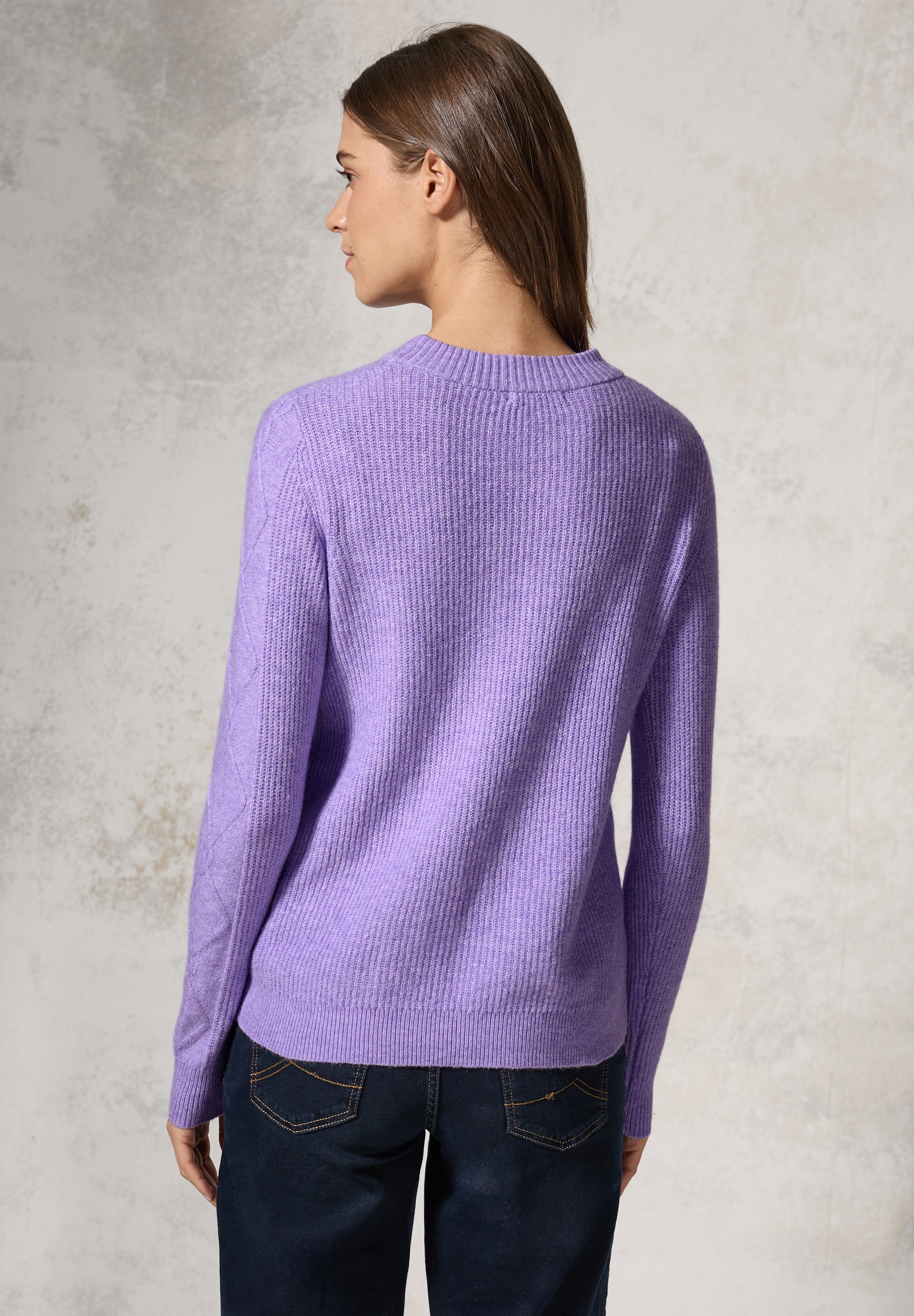 Cecil Strickpullover, aus softem Materialmix