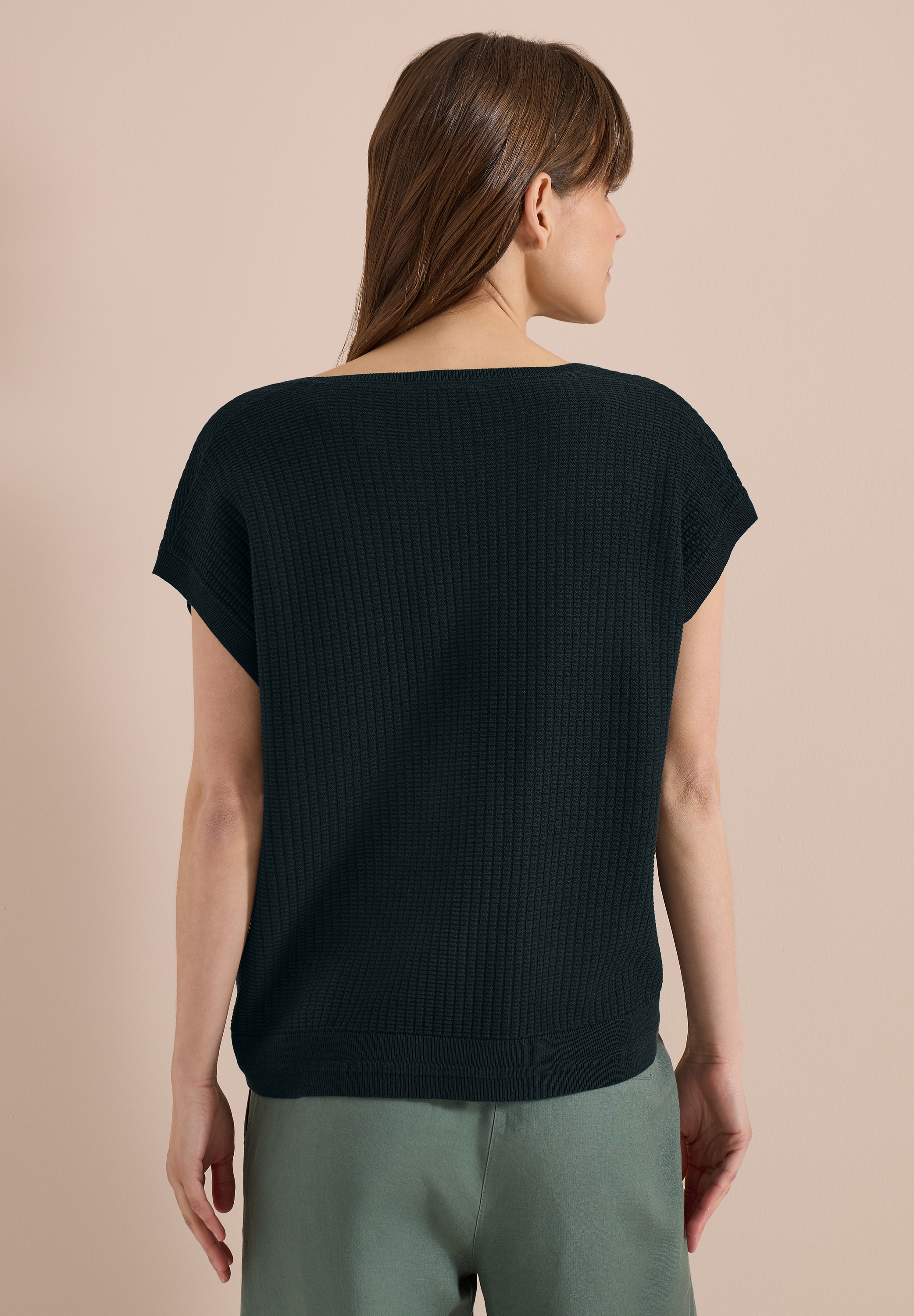 Cecil Kapuzenpullover mit V-Ausschnitt