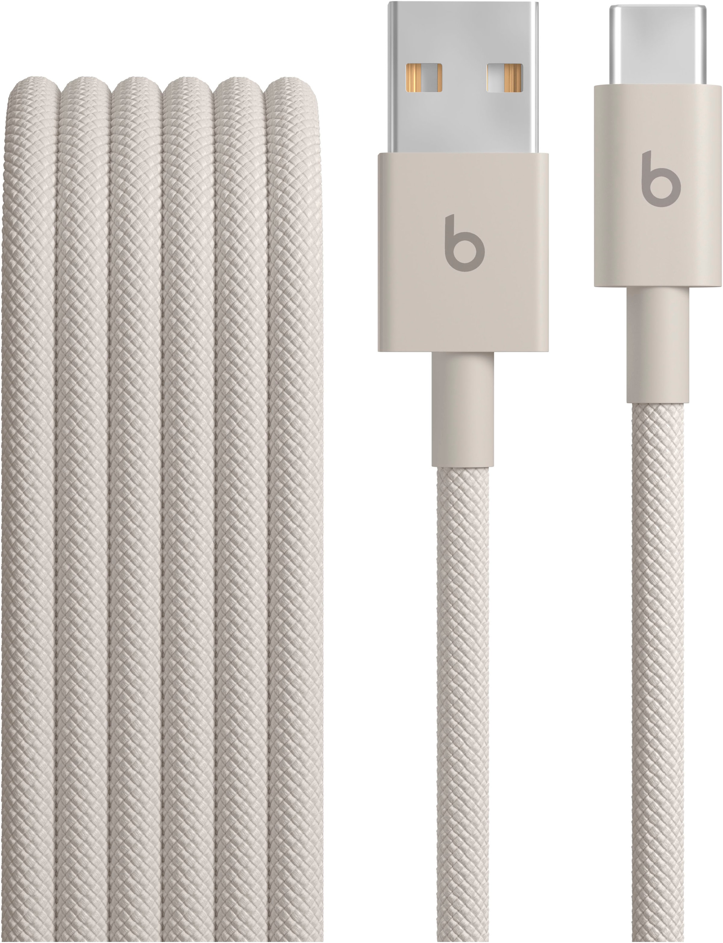 APPLE USB-Kabel "USB-A auf USB-C Gewebtes Kabel", 150cmcm, grau, Kabel
