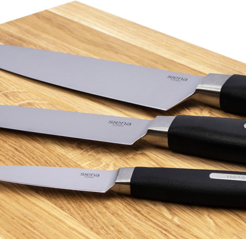 Siena Home Messer-Set »TREVISO«, (Set, 3 tlg., Koch-, Filetier-, Officemesser), Made in Germany