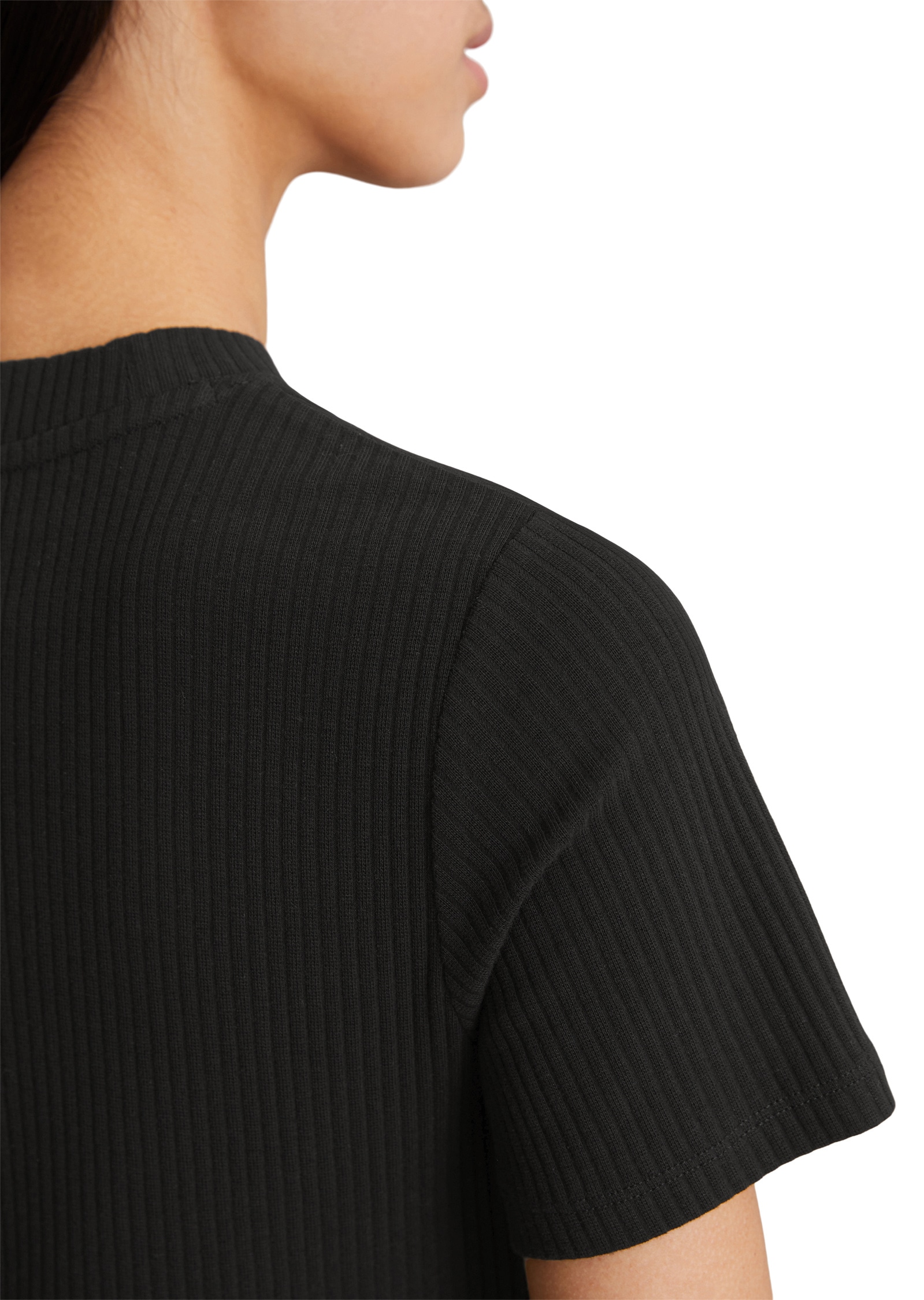 Marc O'Polo DENIM T-Shirt »aus elastischem Bio-Baumwolle-Mix«