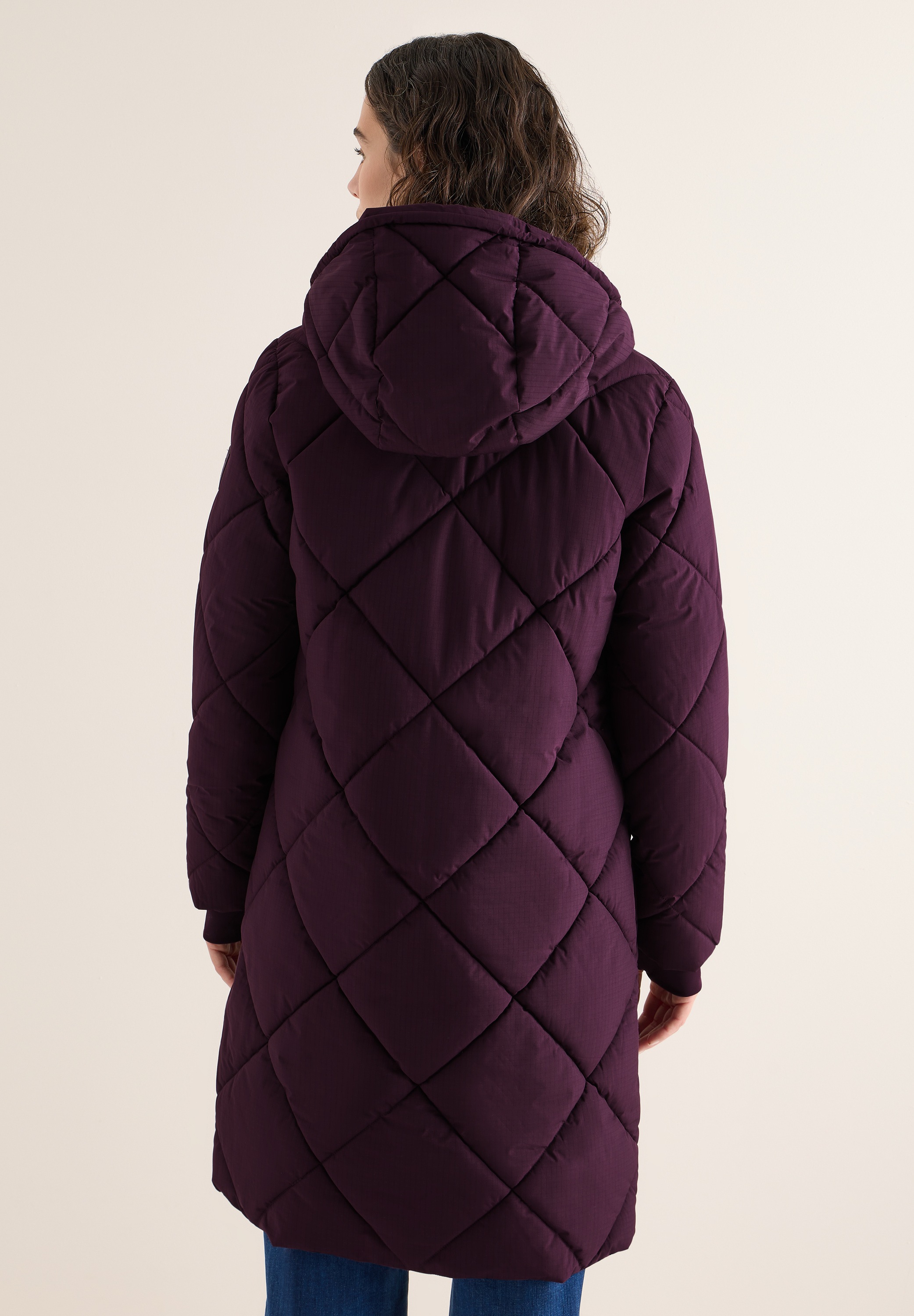 Cecil Steppmantel mit Kapuze günstig online kaufen