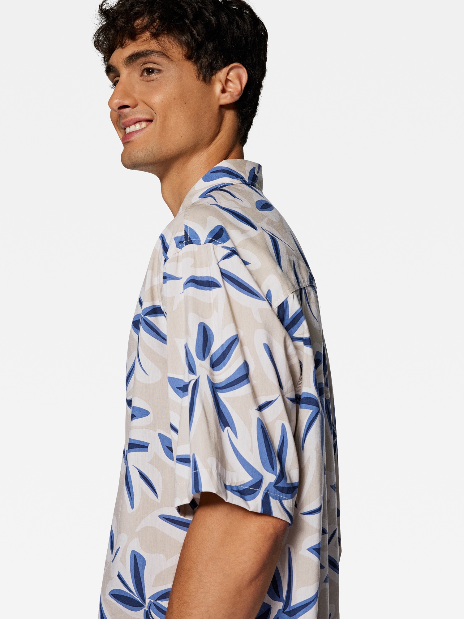 Mavi Langarmhemd »PRINTED SHIRT«, Kurzarmhemd