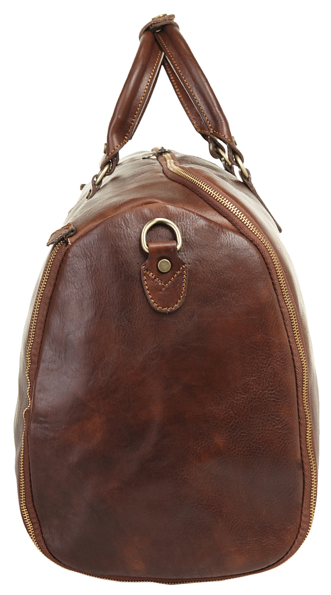 Piké Reisetasche, echt Leder, Made in Italy