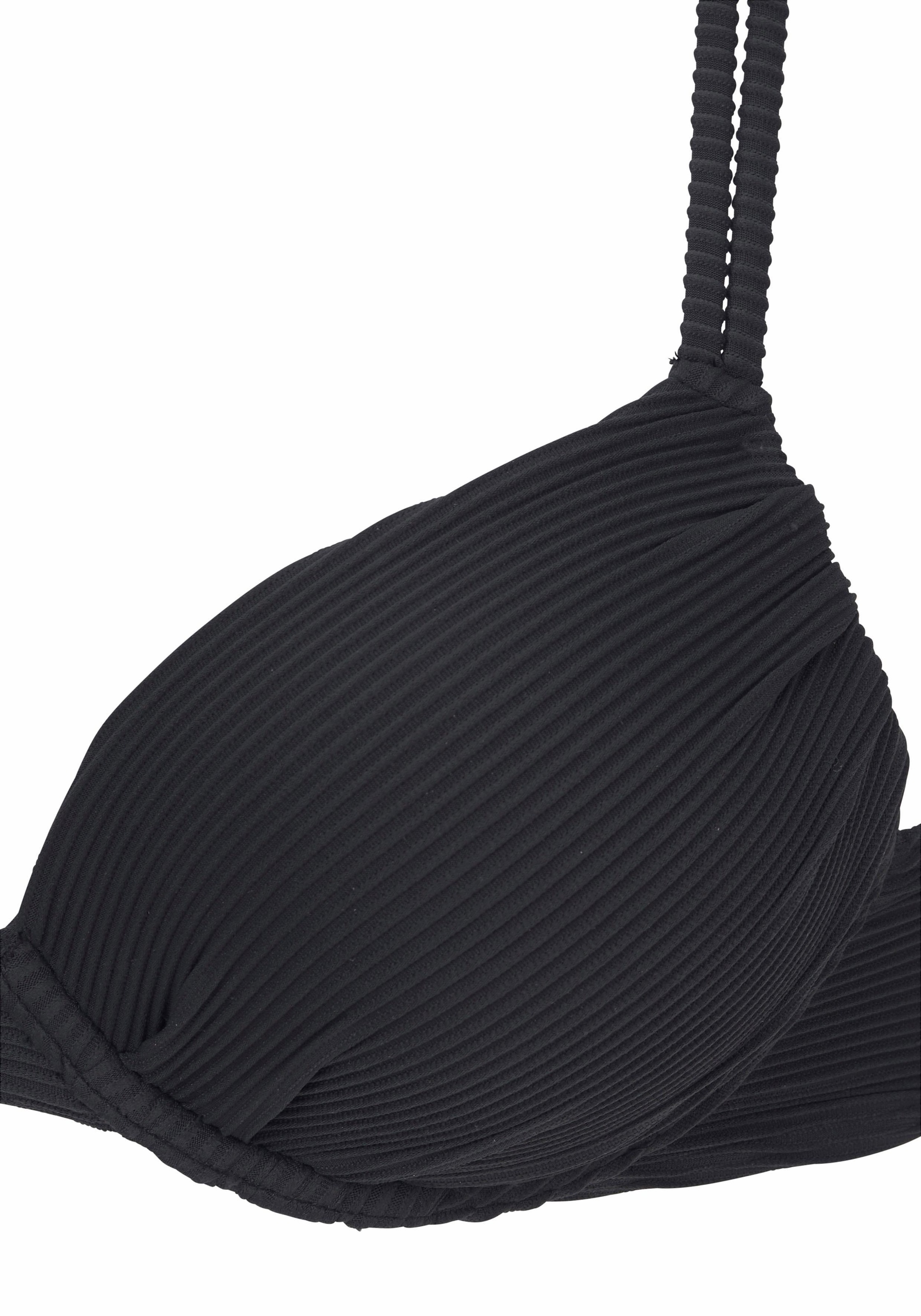 Thumbnail - Sunseeker Push-Up-Bikini-Top "Fancy" aus eleganter Strukturware