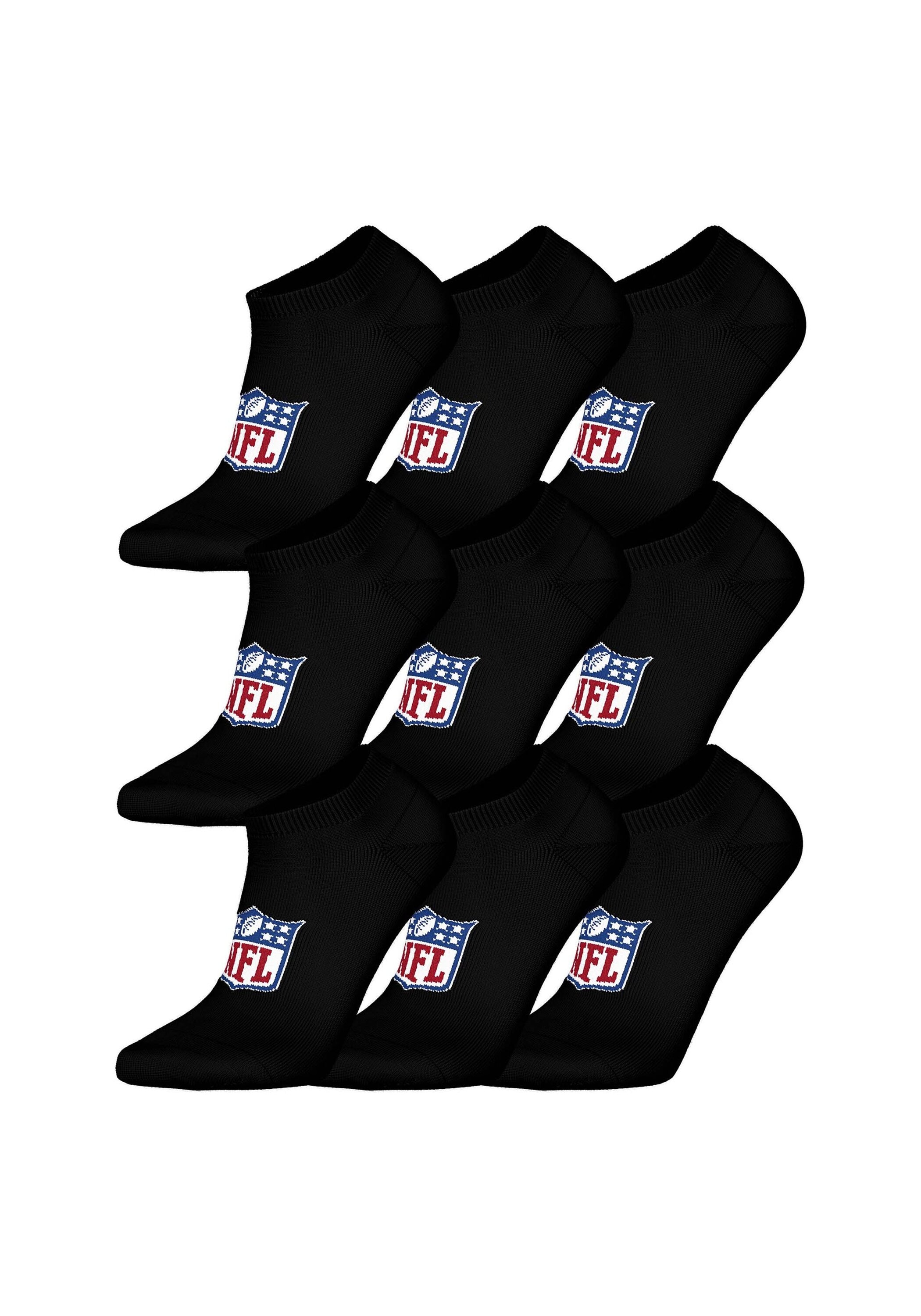 NFL Sneakersocken "Socken NFL SHIELD 9Pack Sneaker Socks 9er Pack"