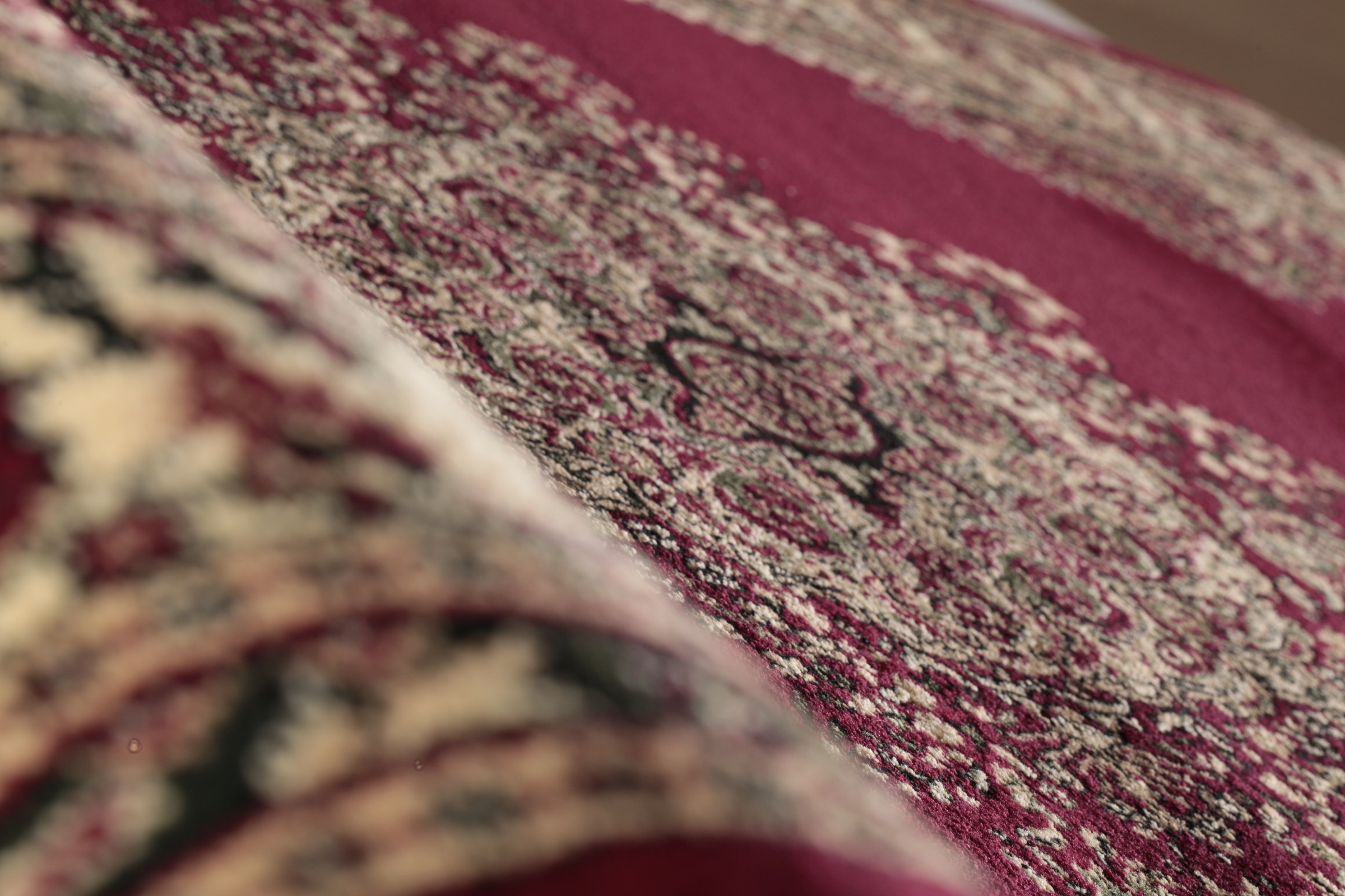 Teppich AYYILDIZ TEPPICHE "Marrakesh 297", rot, B:80cm H:12mm L:150cm, Kunstfaser, Teppiche, Teppich, Kurzflor, Orient-Optik, Webteppich, Wohnzimmer 3