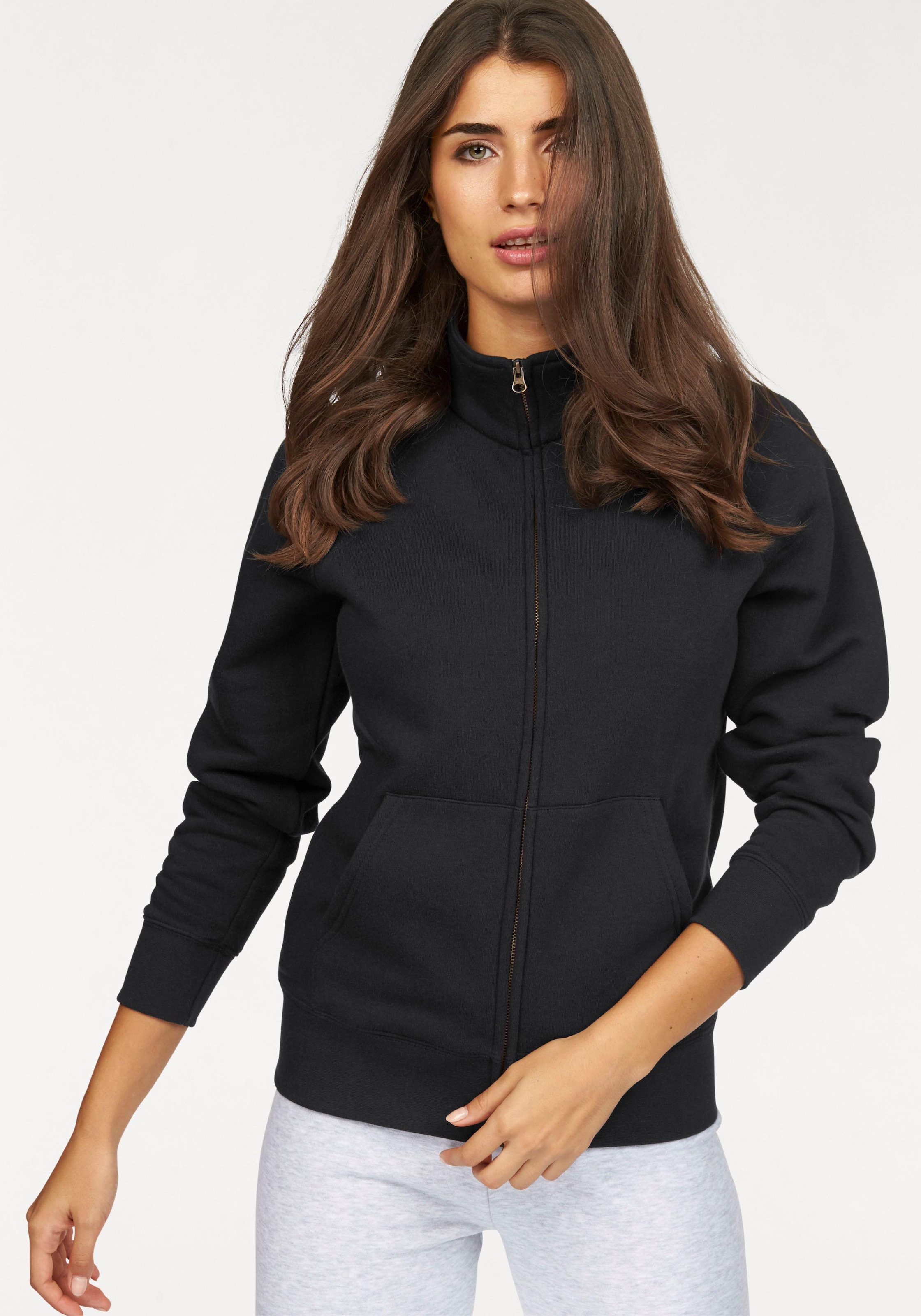 Fruit of the Loom Sweatjacke "Lady-Fit Premium Sweat Jacket", mit Reißversc günstig online kaufen